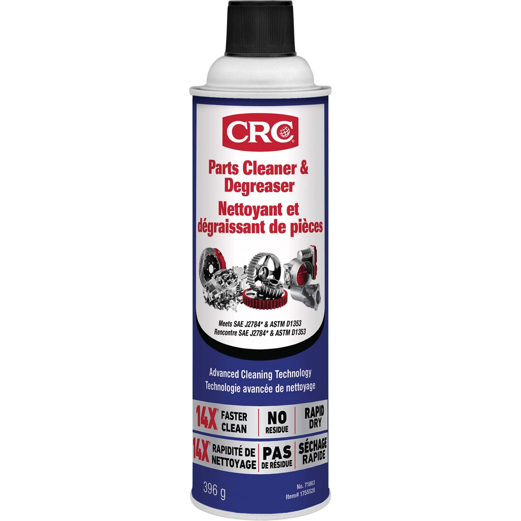 Nettoyant & dégraissant pour pièces, Canette aérosol