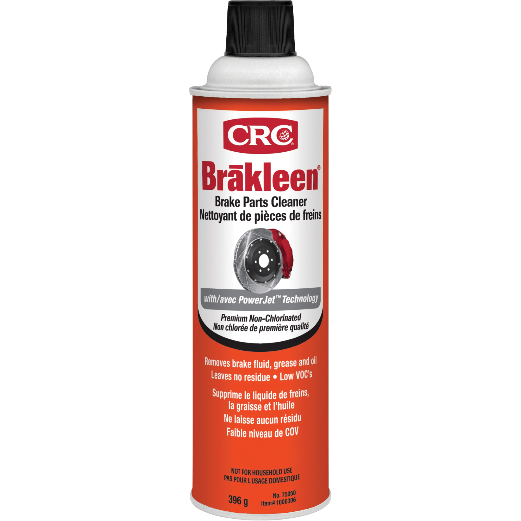 Nettoyant pour pièces de freins BrakleenMD, Canette aérosol