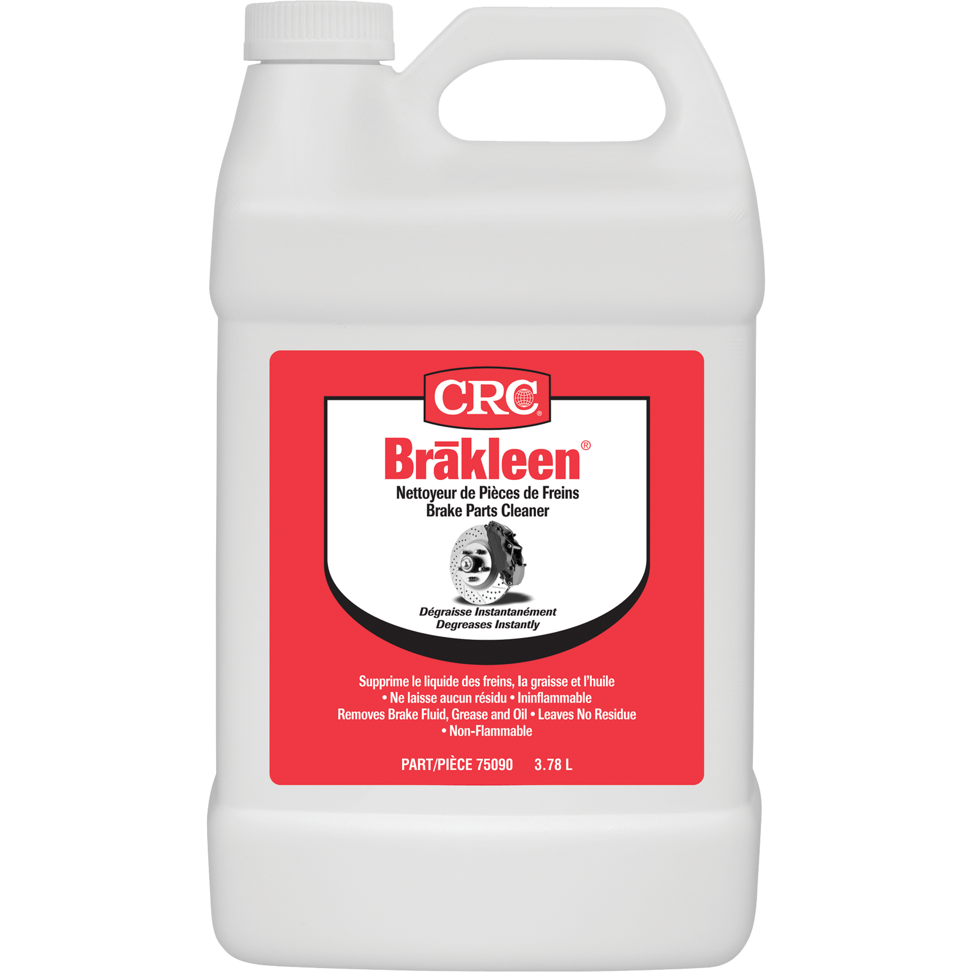 Nettoyants pour pièces de freins BrakleenMD, Bouteille