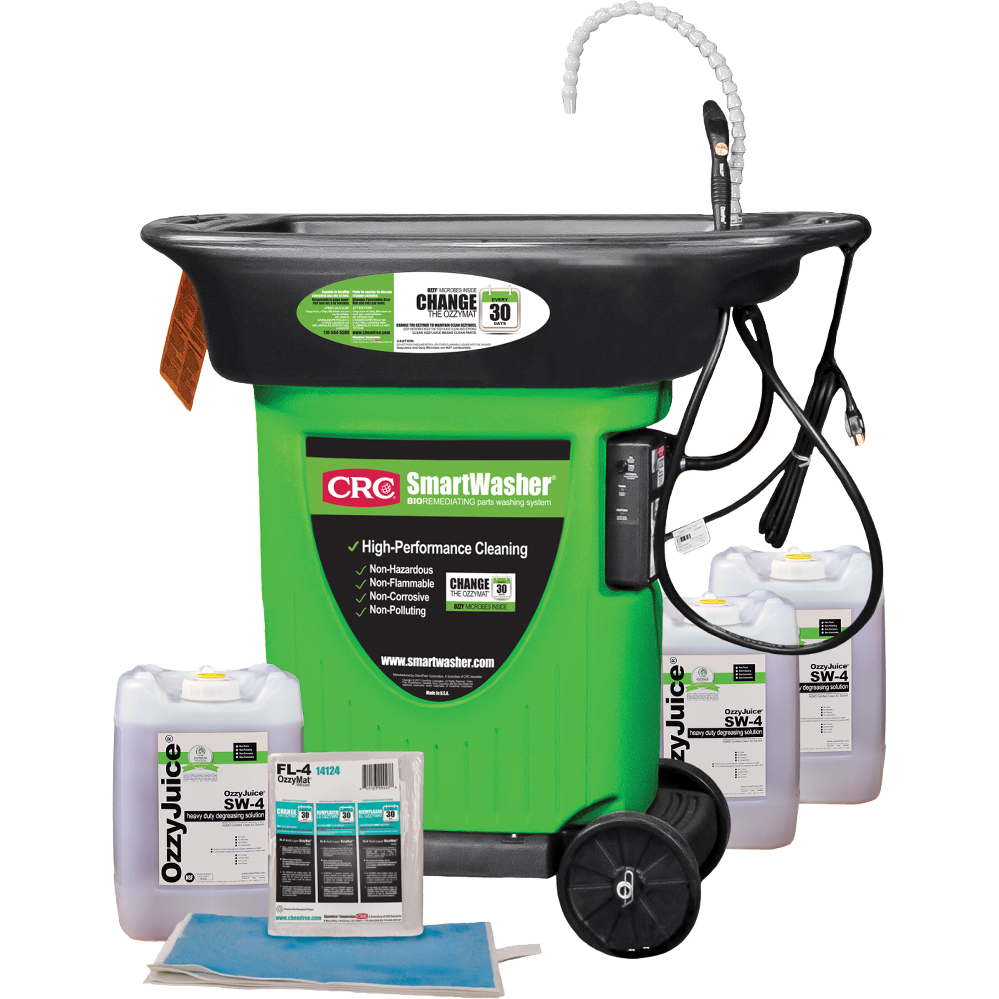 Trousse nettoyante de pièces mobiles SmartWasherMD SW-423