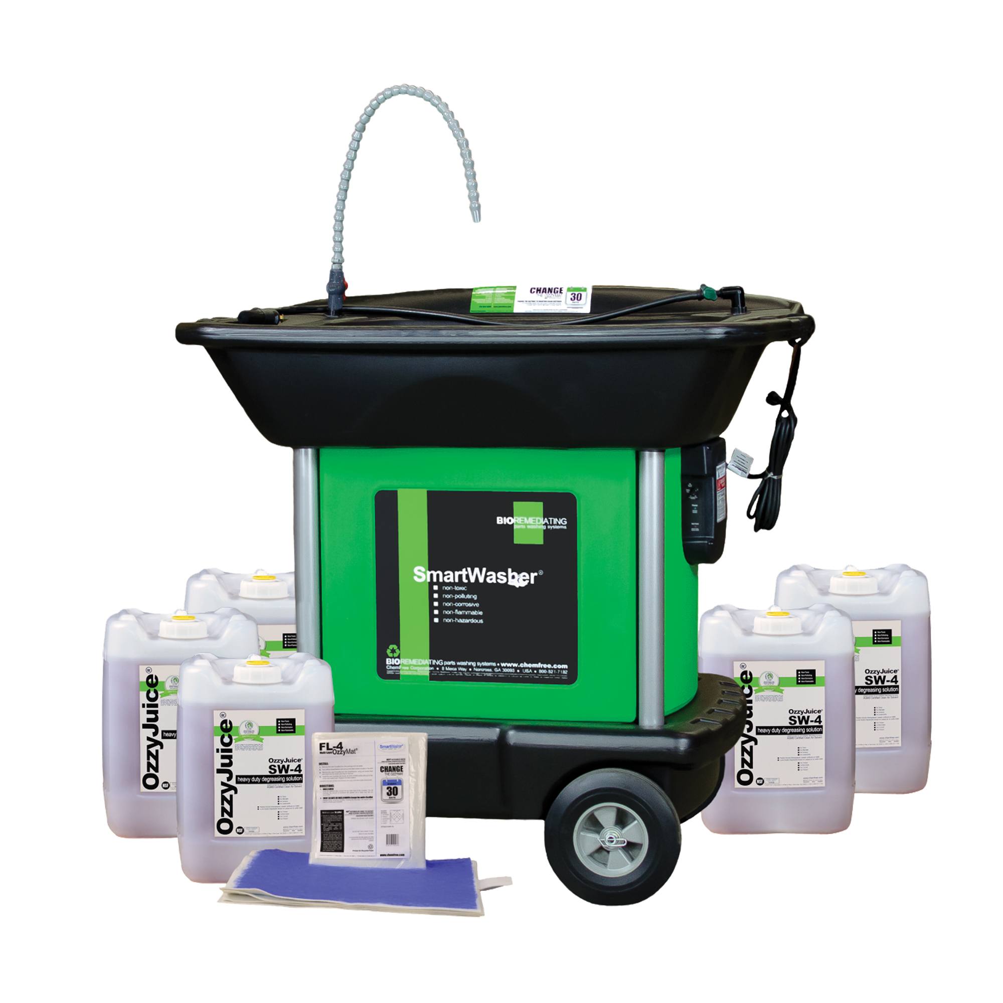 Trousse nettoyante de pièces mobiles SmartWasherMD SW-437