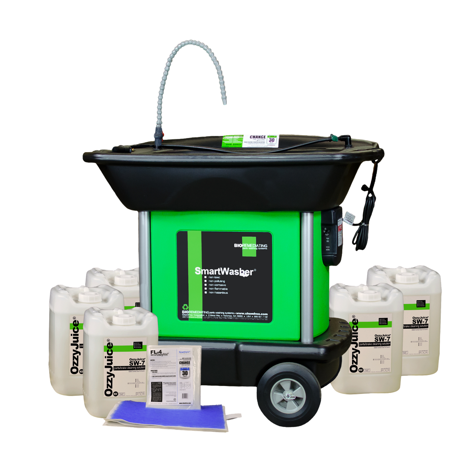 Trousse nettoyante de pièces mobiles SmartWasherMD SW-737