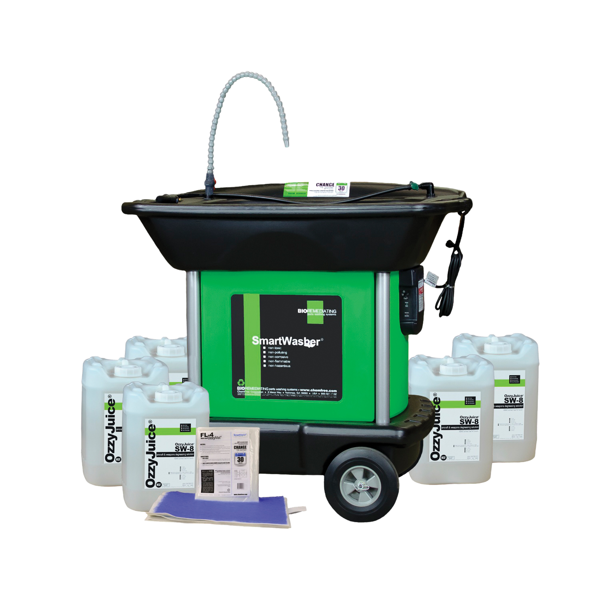 Trousse nettoyante de pièces mobiles SmartWasherMD SW-837