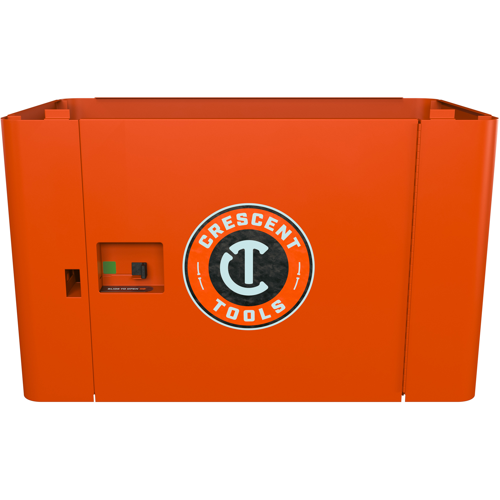 Armoire de rangement sécurisée RAILWORKS en acier avec panneau à porte simple verrouillable