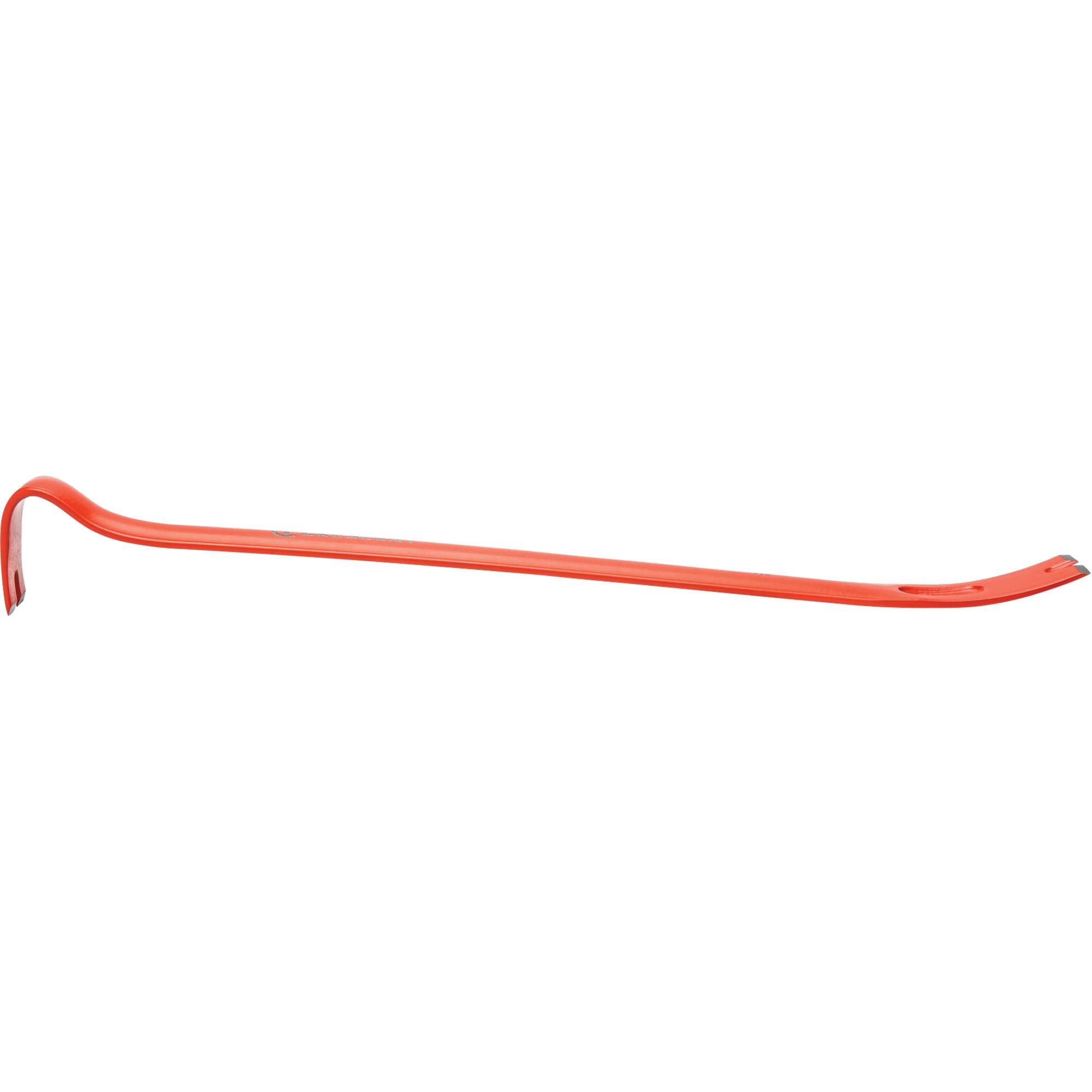 Barre-levier demi-ronde, 1-3/4" la, 21" lo