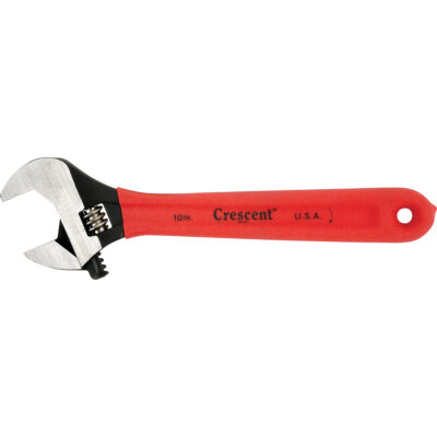 Clés à molette Crescent, 8" lo, la max. 1-1/8", Noir