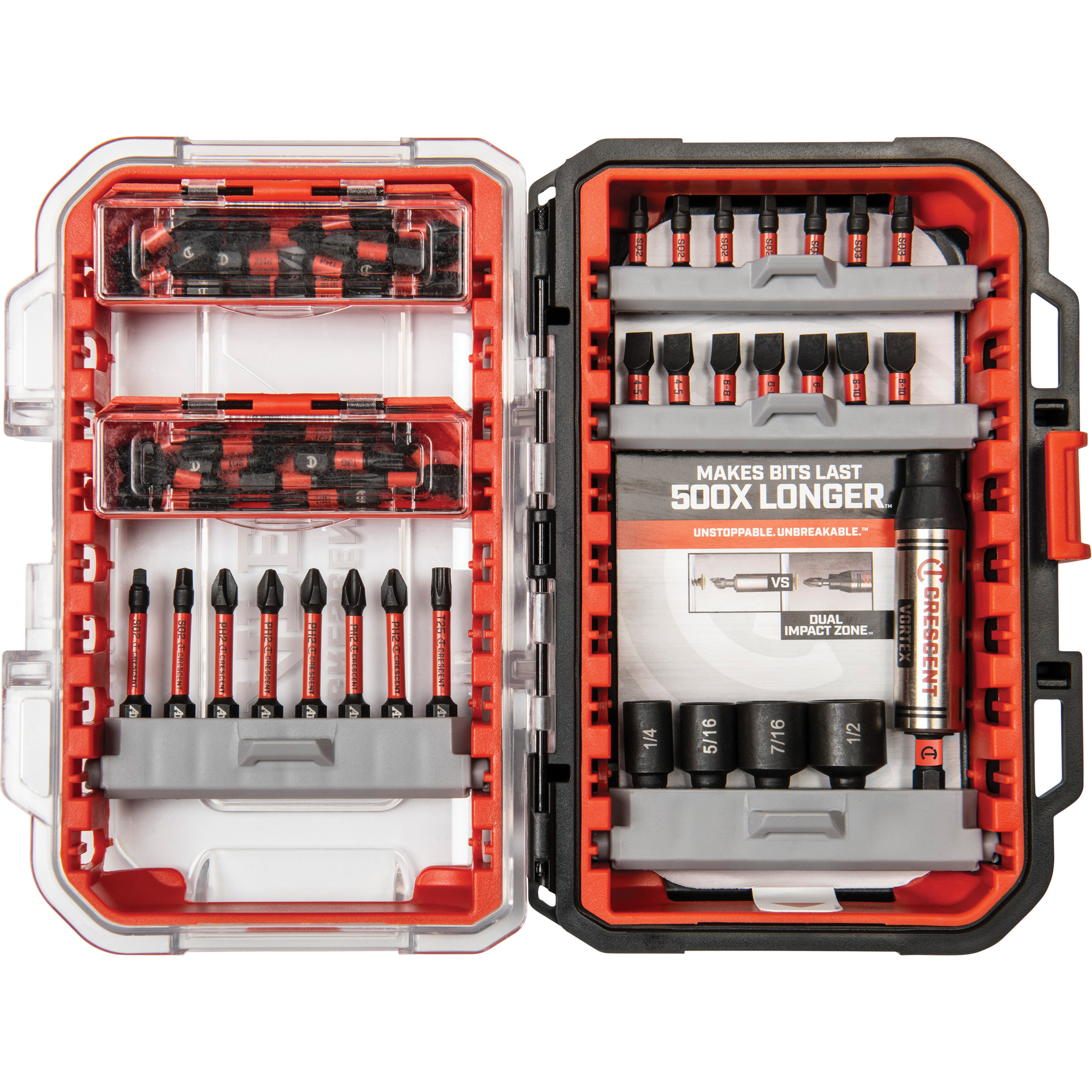 Jeu d'attaches pour forets VORTEXMC 55 mcx