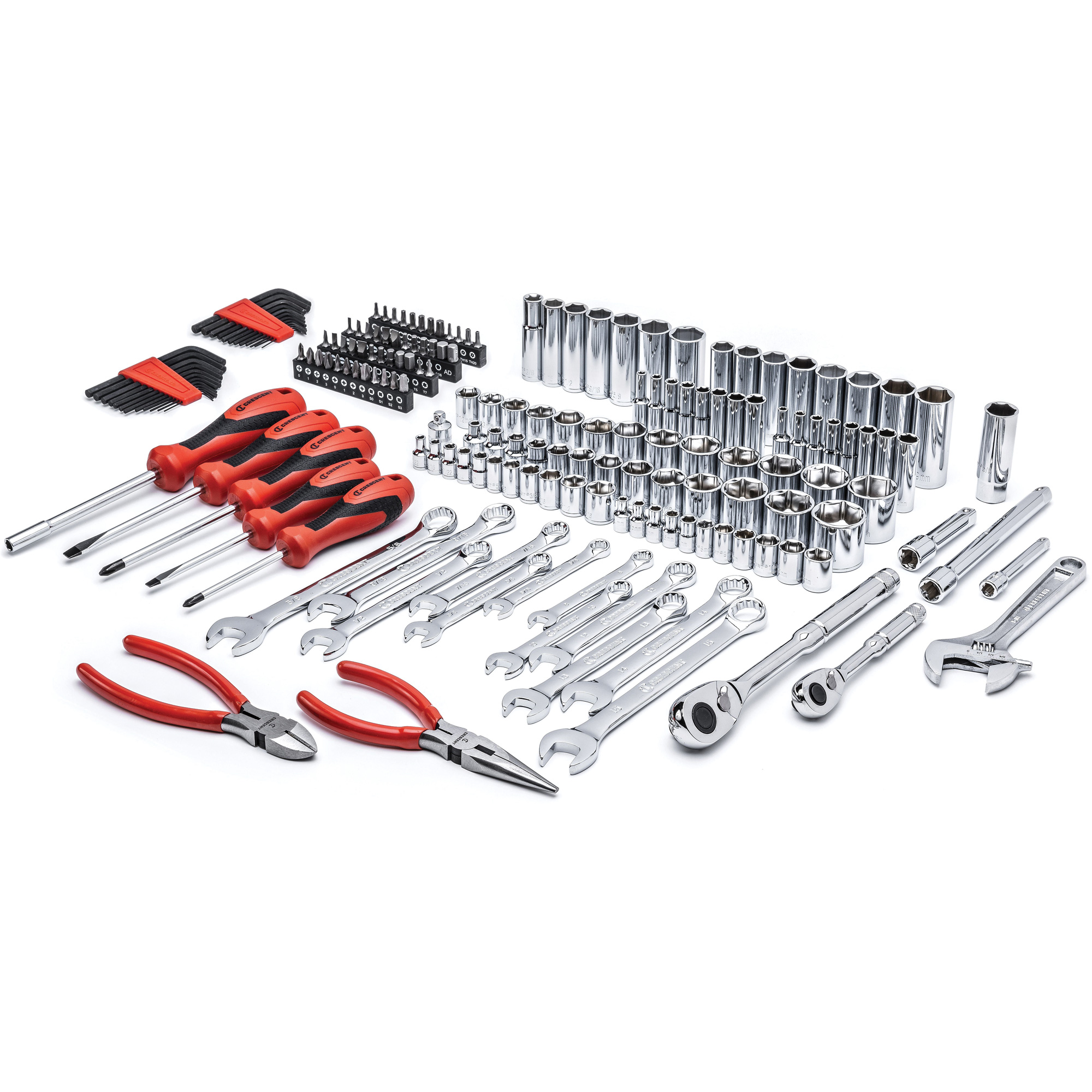 Jeu d'outils métriques/SAE de qualité professionel à 6 pans et à prise 3/8" – Image 2