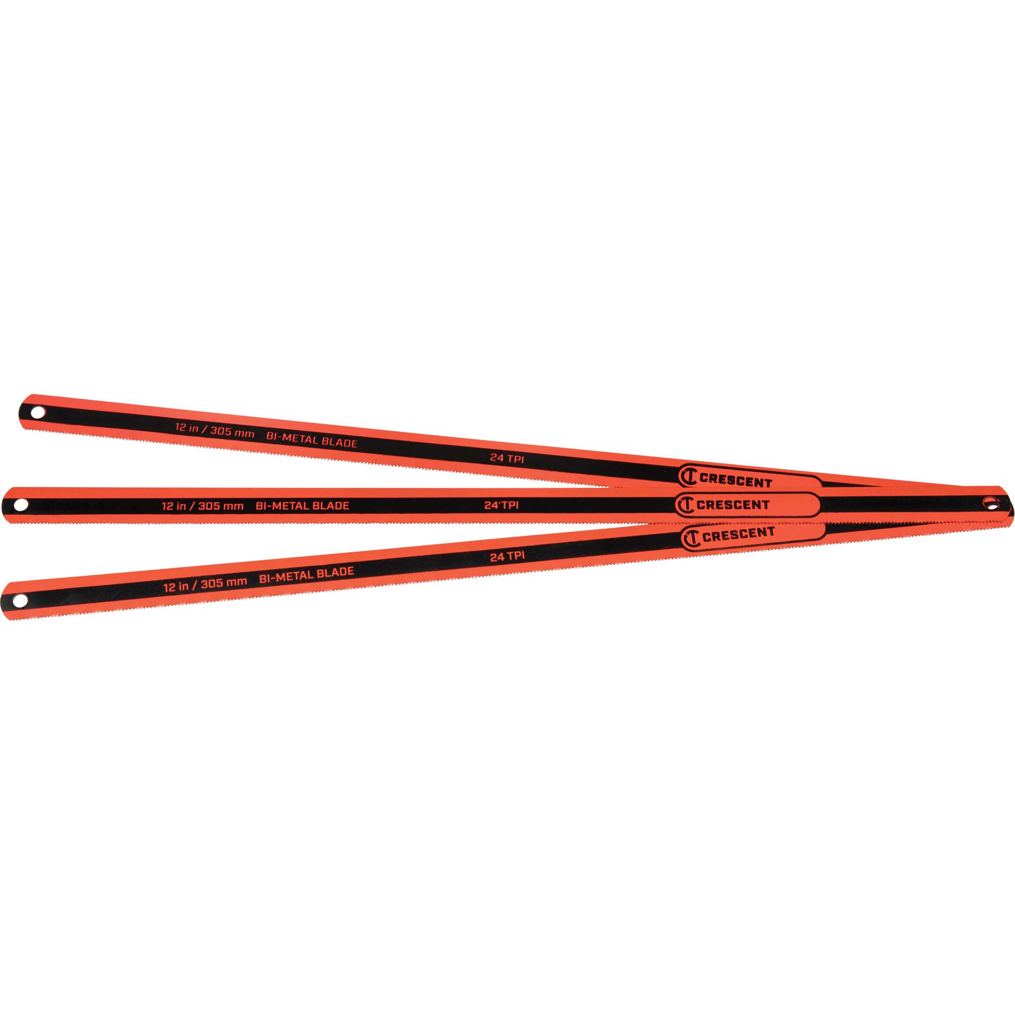 Lames de rechange pour scie à métaux, Bimétal, 12" lo, 24 dents par pouce – Image 2