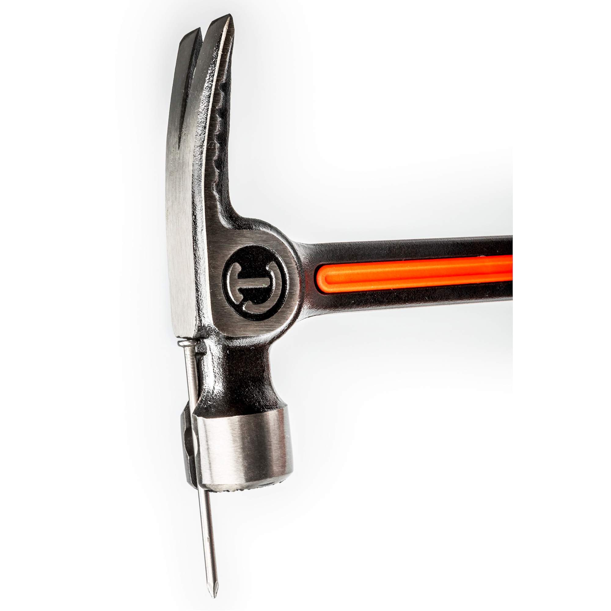 Marteau de charpente à face meulée, 28 oz, Prise en Acier plein, 16" lo – Image 5