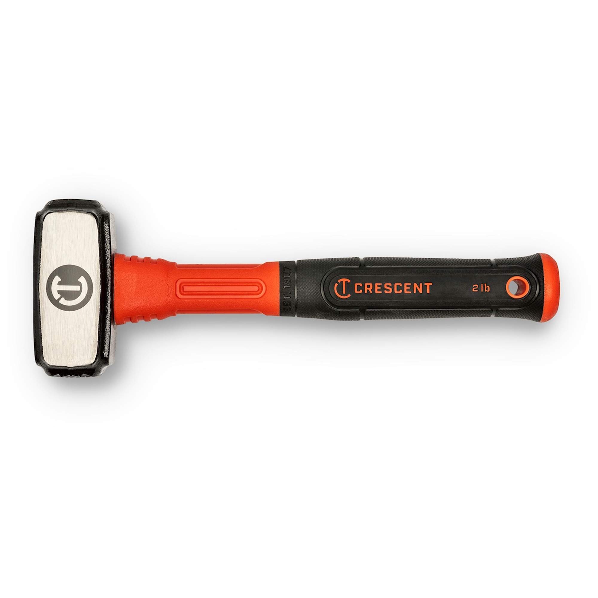 Marteau perforateur, 2 lb, Prise en Coussinée/Fibre de verre, 4" lo