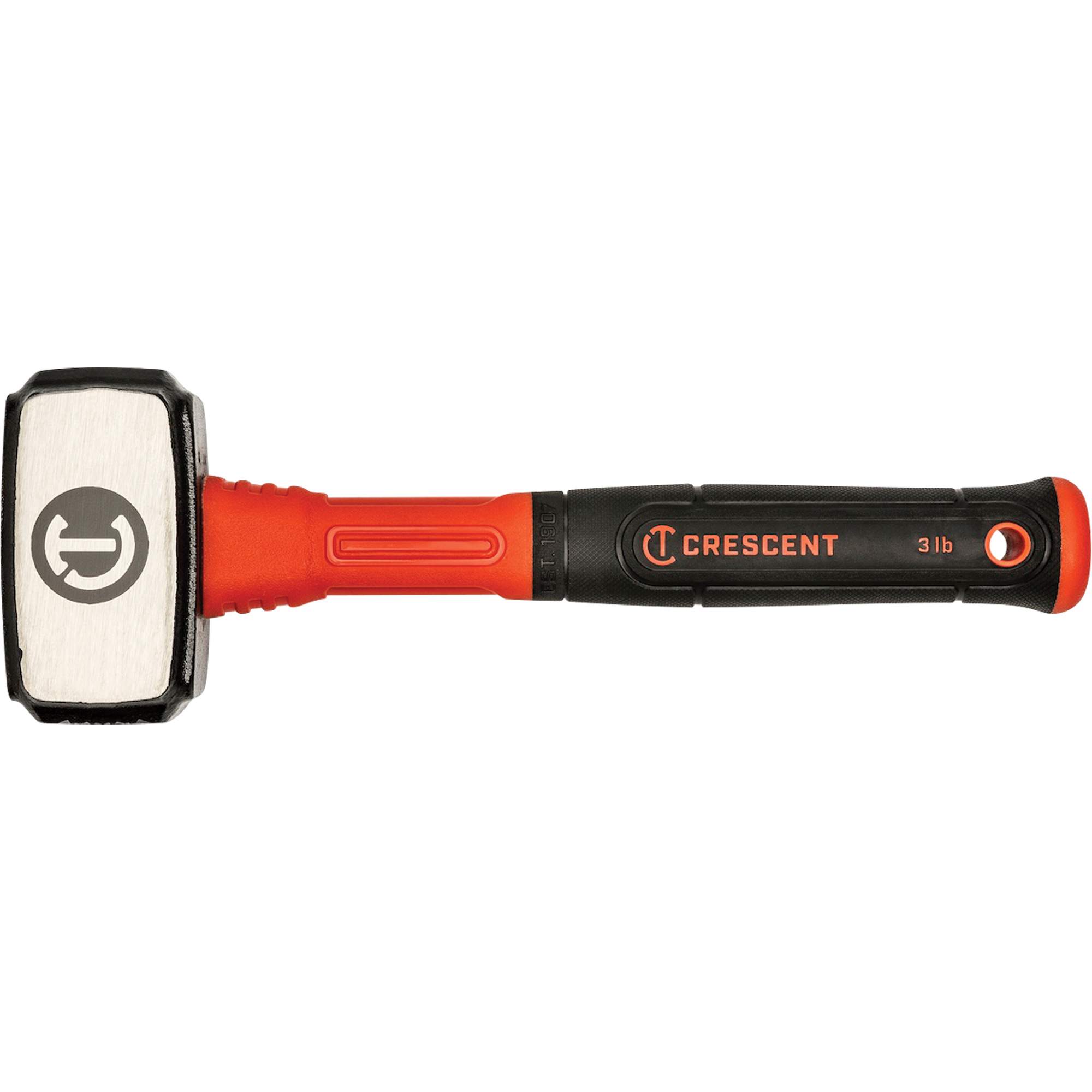Marteau perforateur, 3 lb, Prise en Fibre de verre, 4" lo