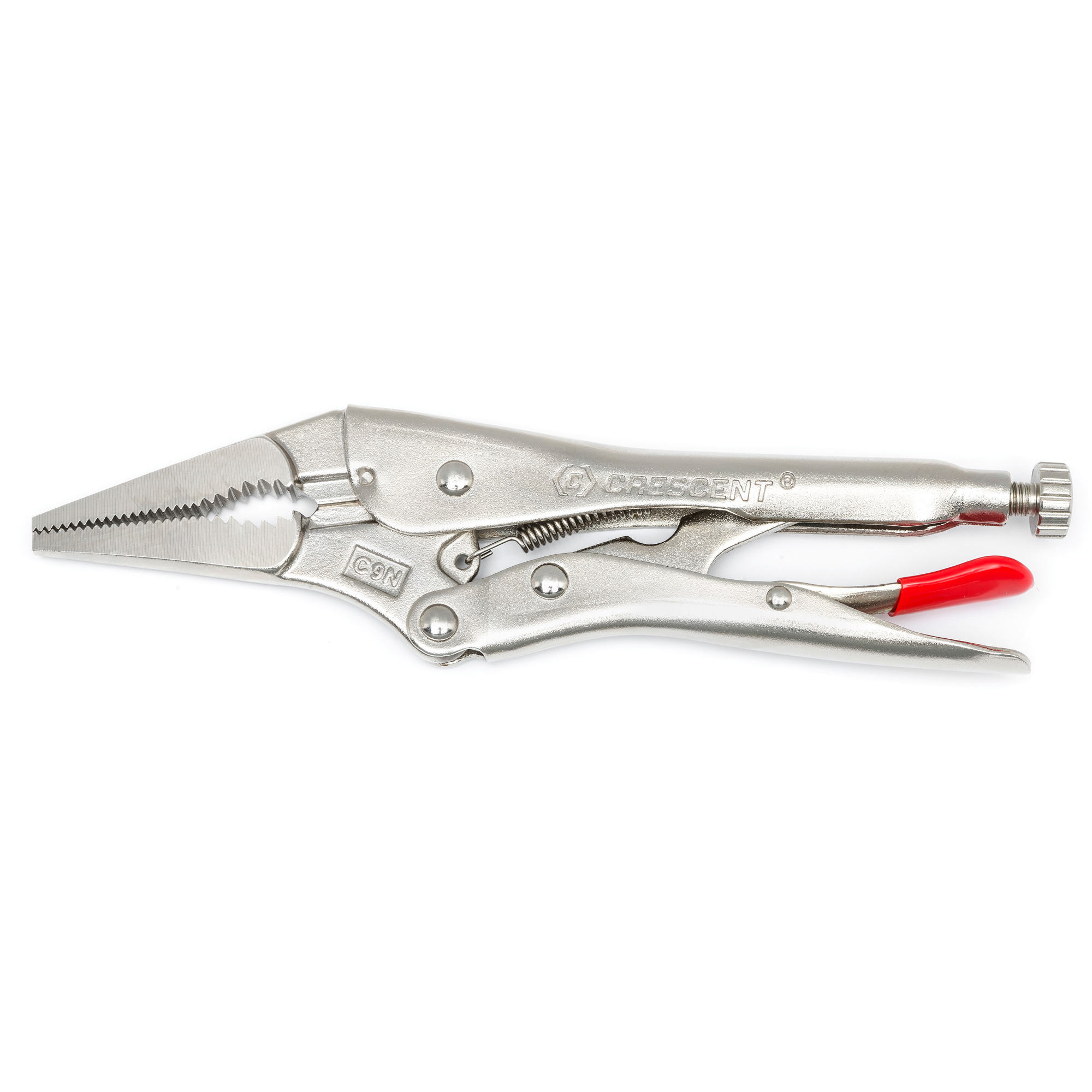 Pince-étau avec coupe-fils, Longueur 9", Bec long
