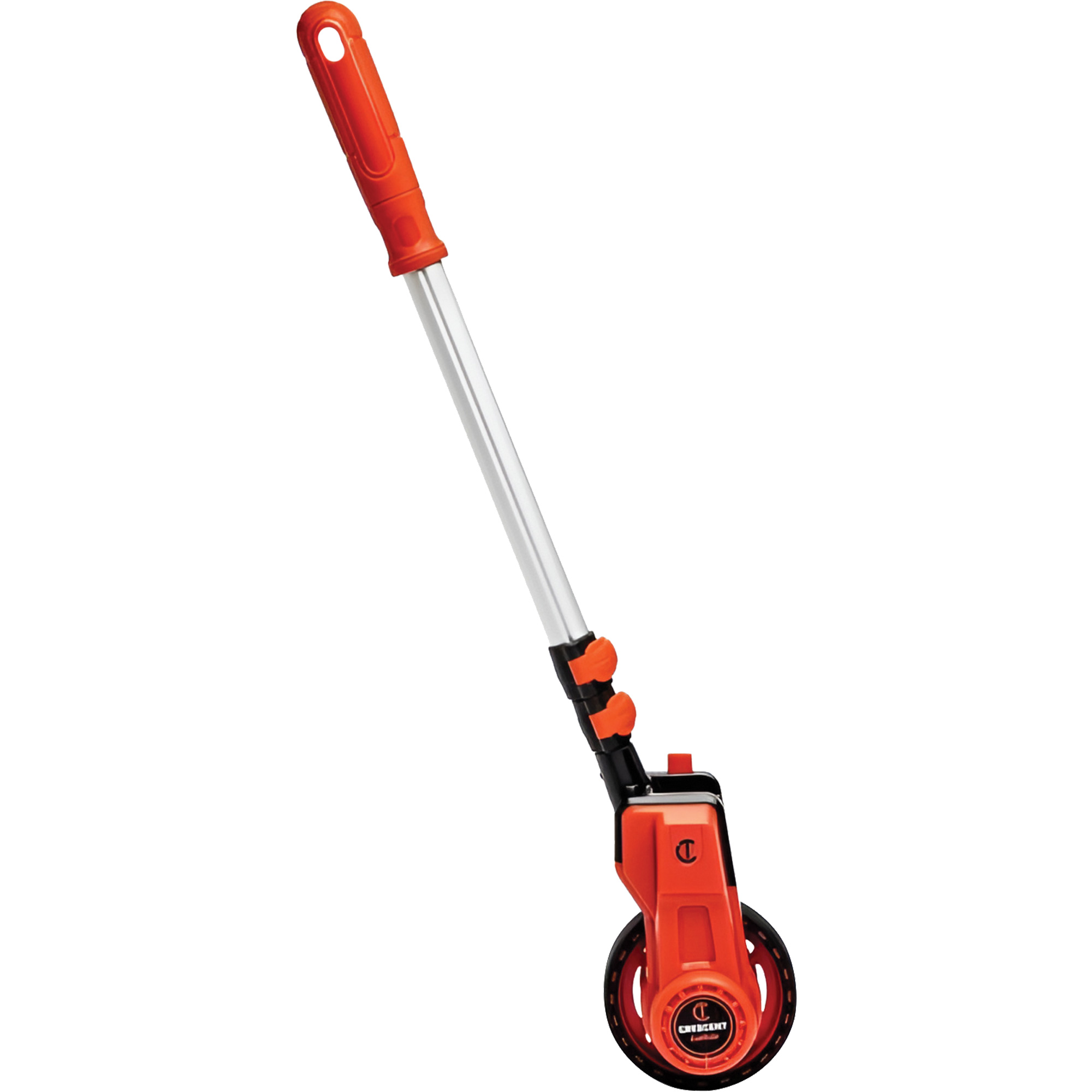 Roue de mesure à axe central SAE , 4"/10,16 cm, Gamme de 3047,97 m, Pouces/pieds