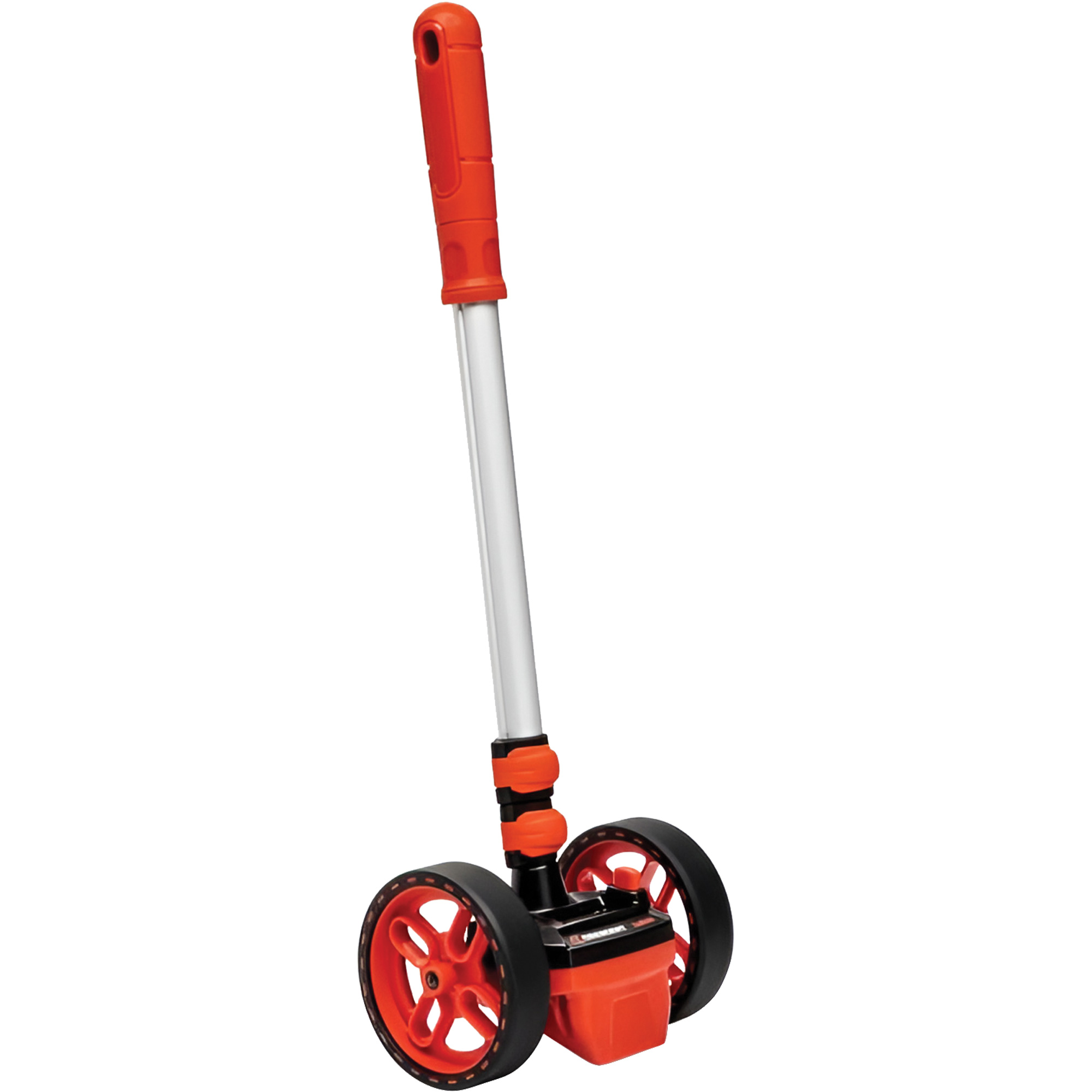 Roue de mesure à deux roues SAE , 4"/10,16 cm, Gamme de 3047,97 m, Centimètres/mètres