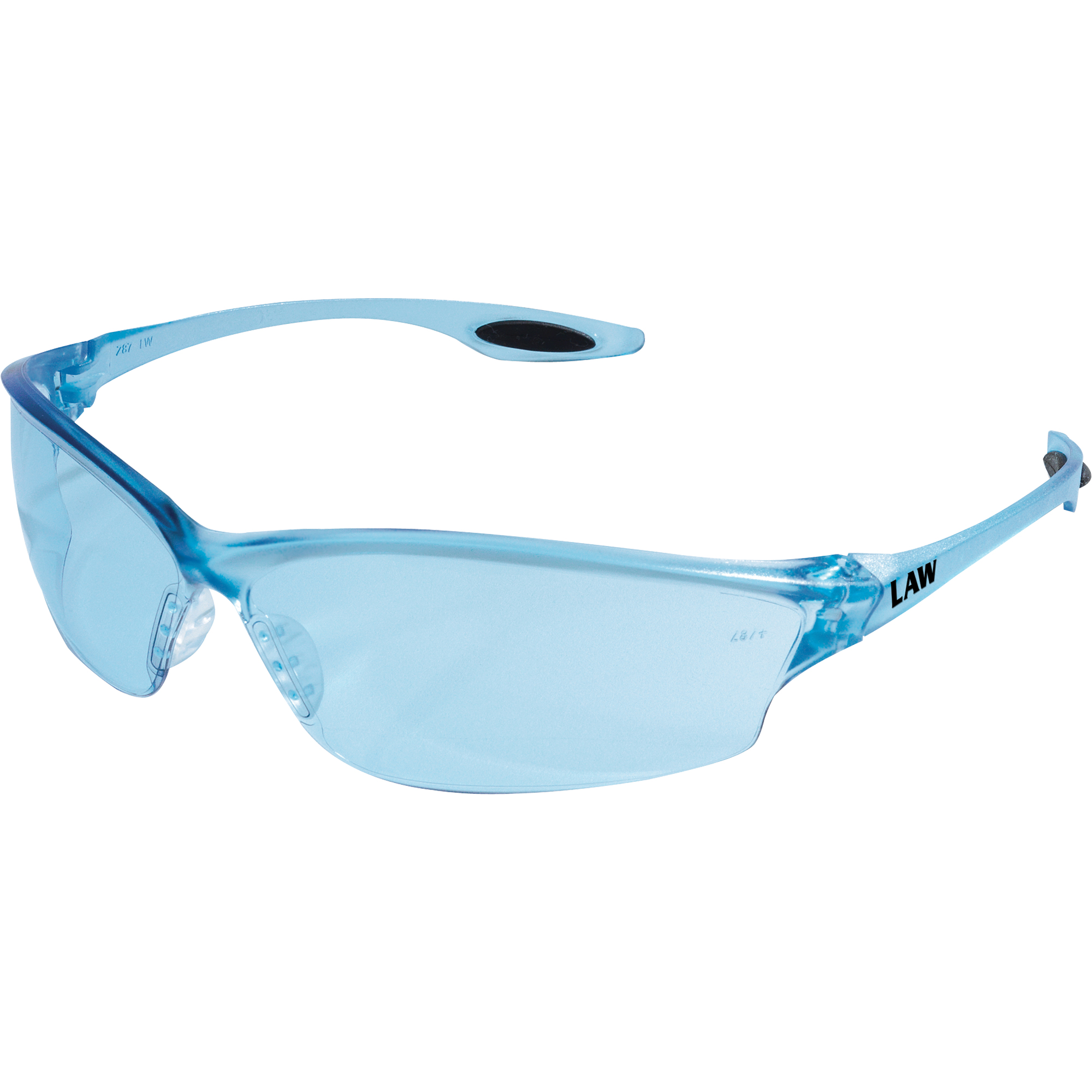 Lunettes de sécurité LawMD 2, Lentille Bleu, Anti-égratignures, ANSI Z87+