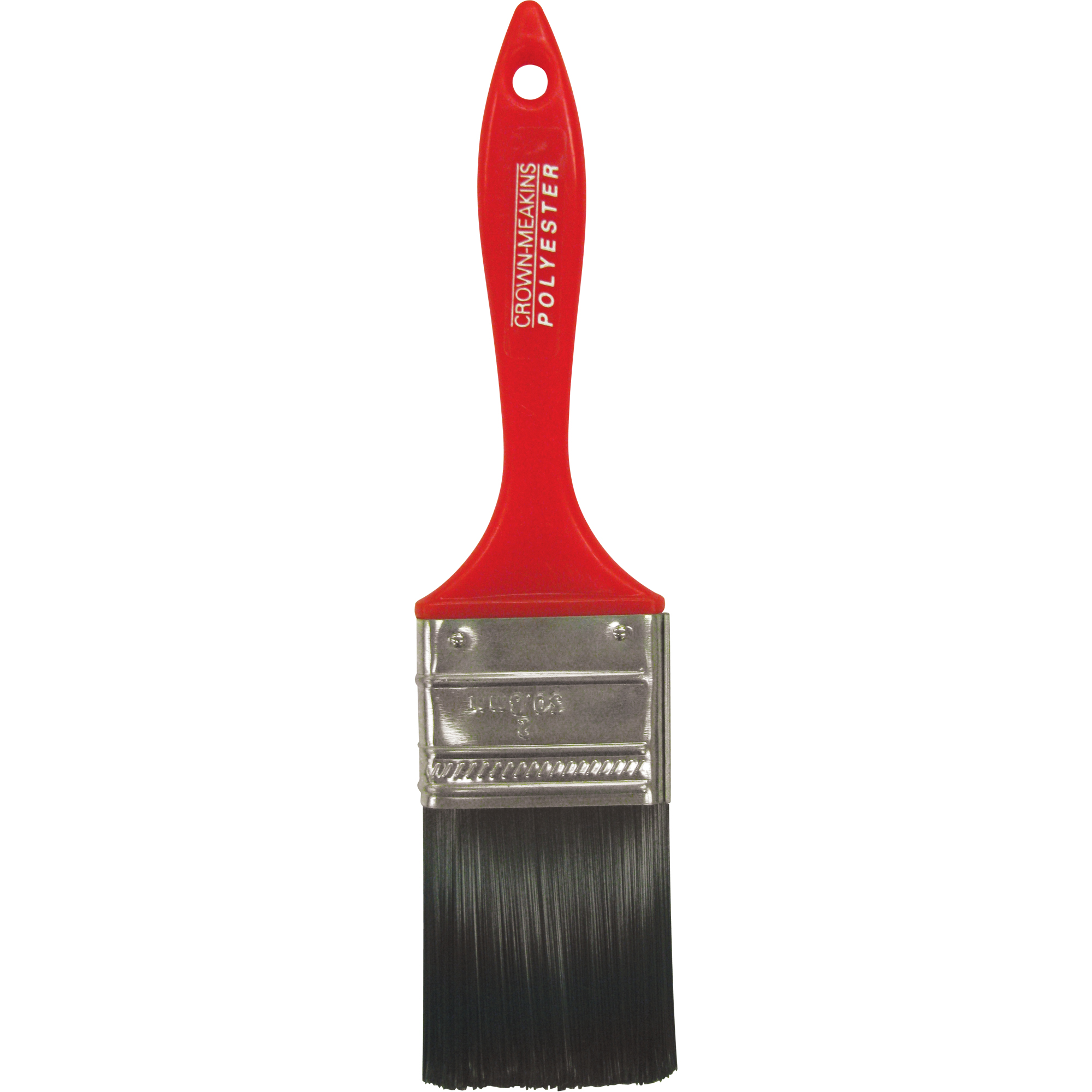 Pinceau en polyester tout usage, Polyester, Manche Plastique, Largeur de 2"