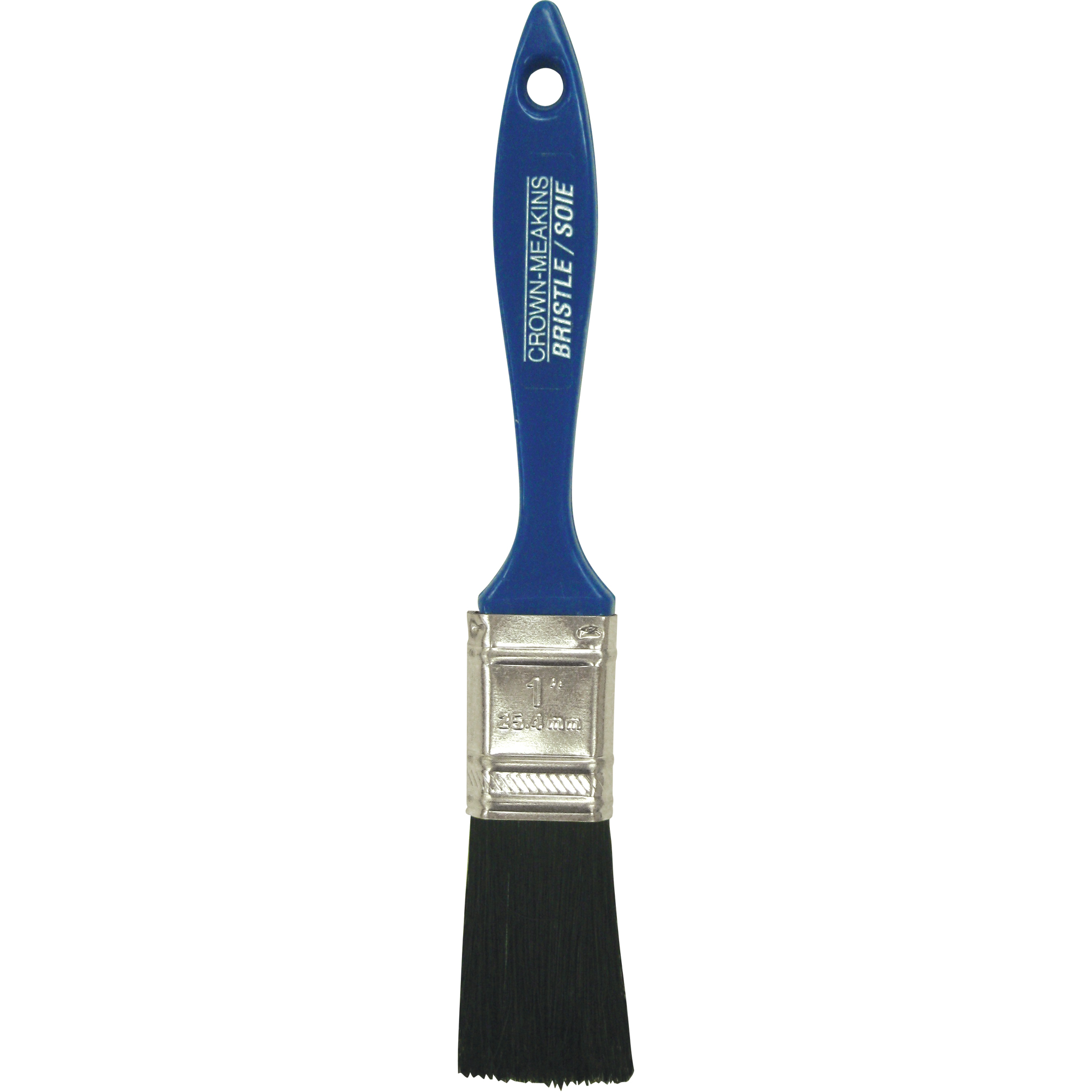 Pinceau tout usage, Soies, Manche Plastique, Largeur de 1"