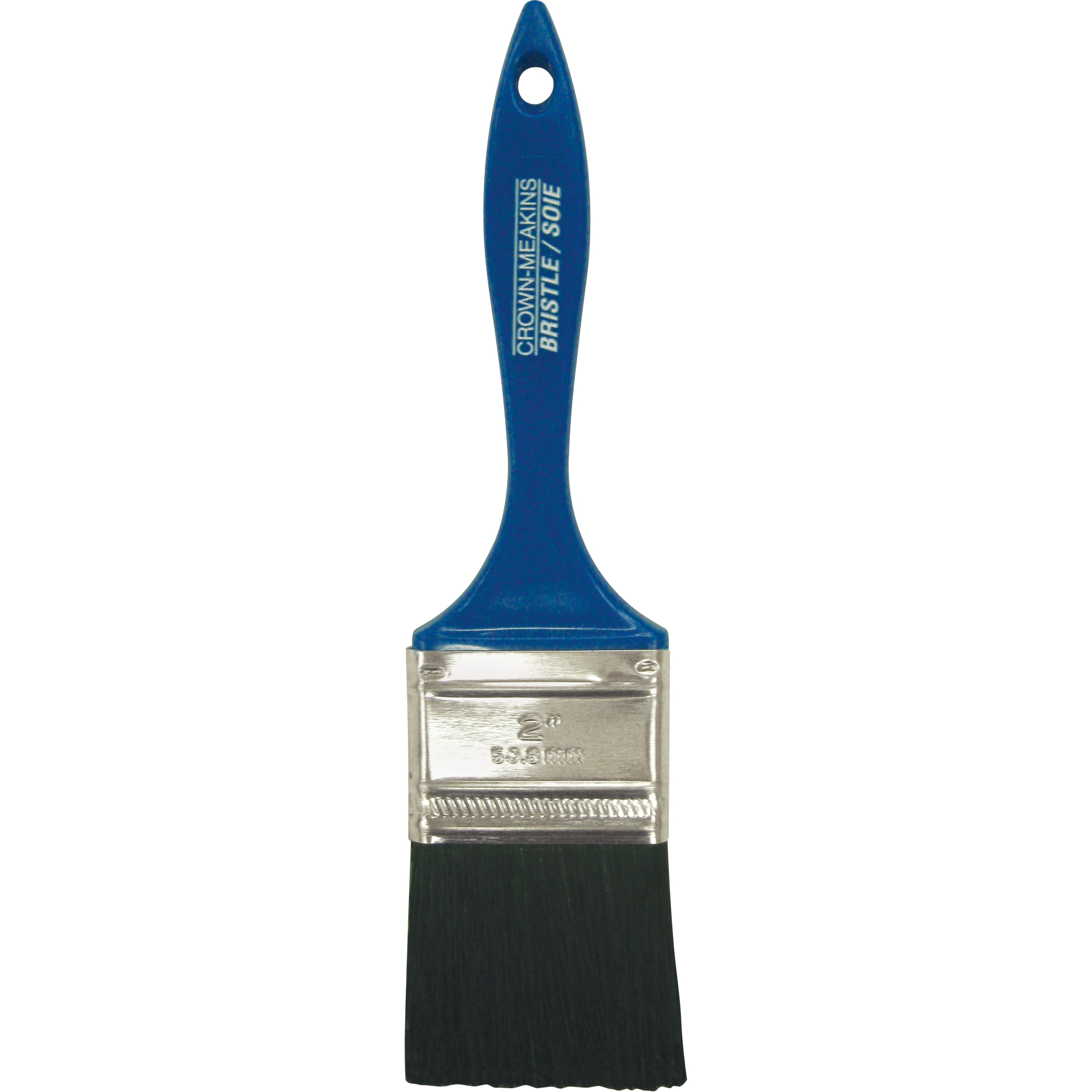 Pinceau tout usage, Soies, Manche Plastique, Largeur de 2"