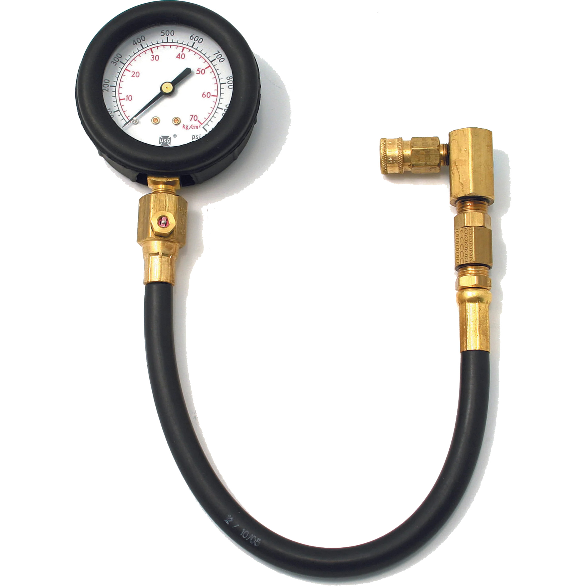 Ensemble manomètre de test de compression pour moteur diesel et flexibles