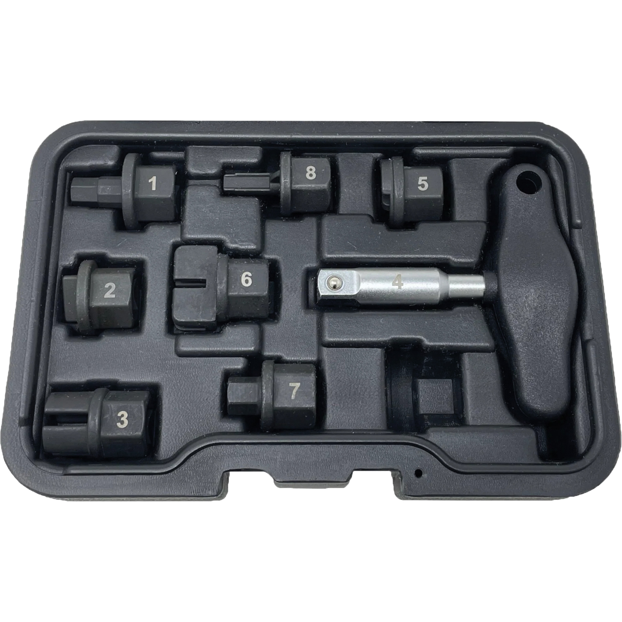 Trousse d'outils pour bouchons de vidange d’huile 8 morceaux