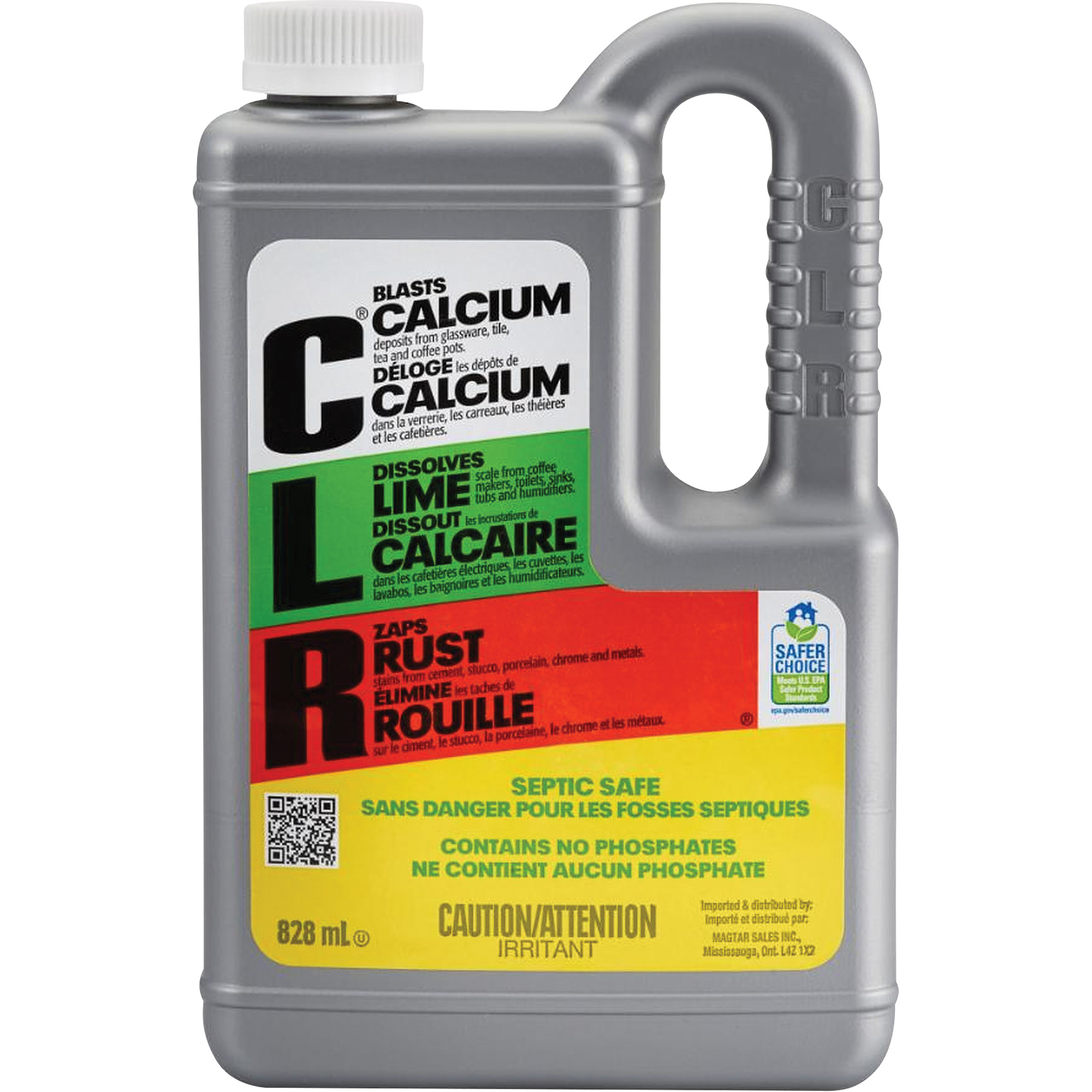 Décapant pour calcium, chaux et rouille CLRMD, 828 ml, Bouteille