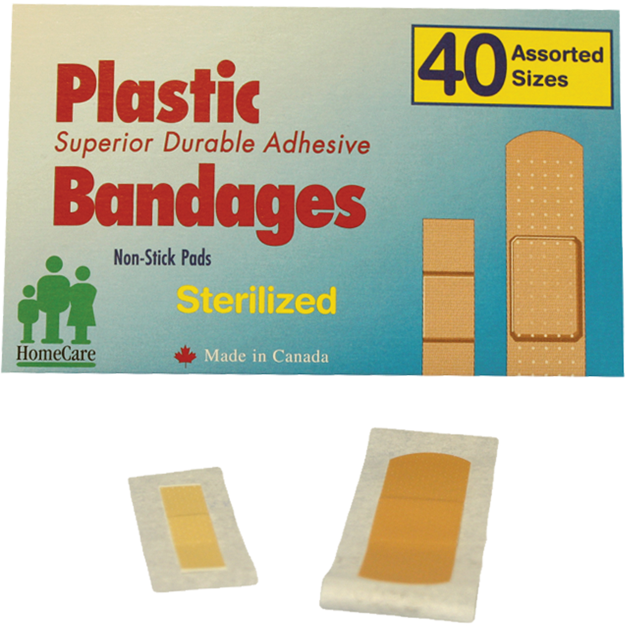 Bandages en tissu adhésif