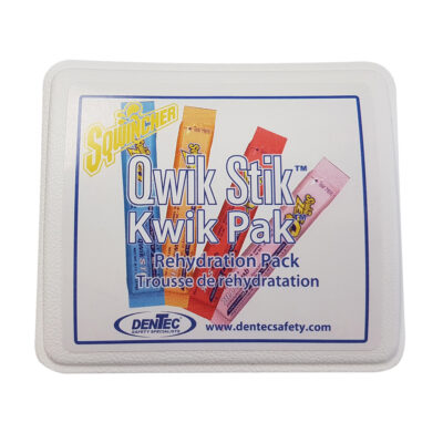 Boisson de réhydratation SqwincherMD Qwik StikMC Kwik PakMC Lite, Emballage-portion