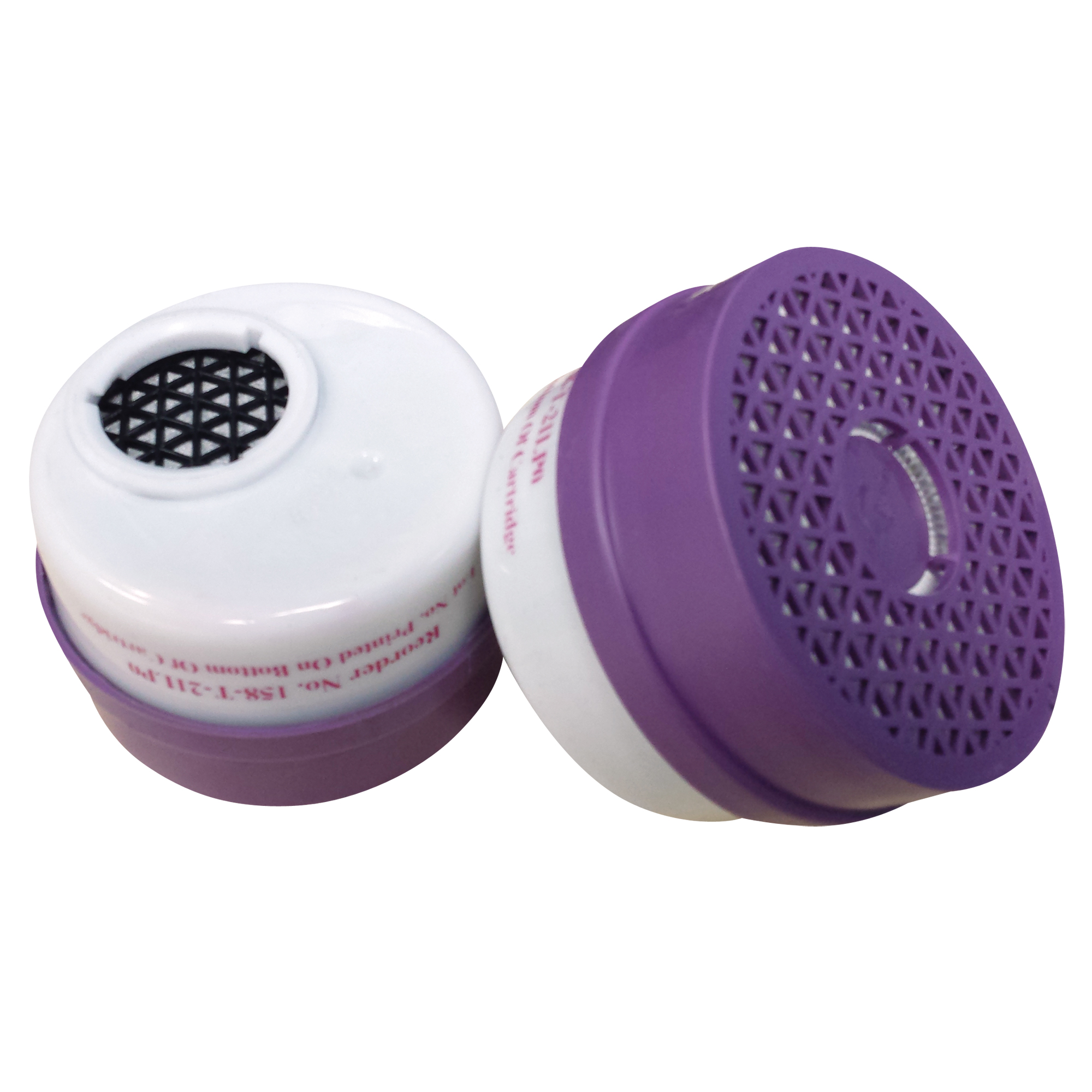Cartouche pour respirateur, Combinaison cartouche et filtre contre les particules pour gaz/vapeurs, Gaz acide/Gaz de chlore/Filtre P100