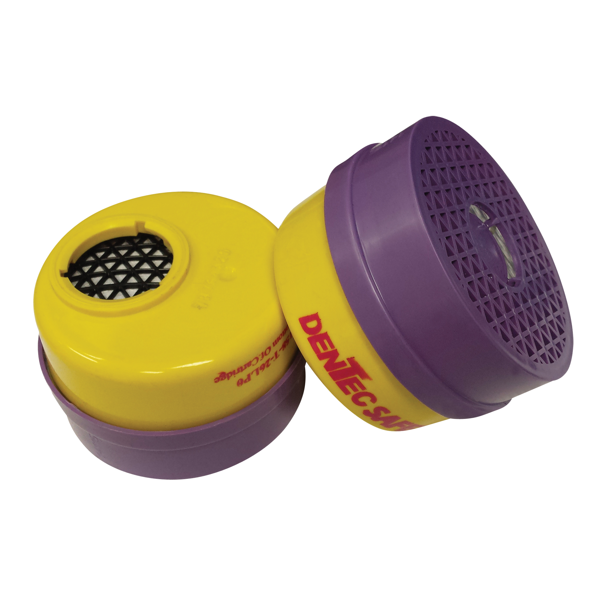 Cartouche pour respirateur, Combinaison cartouche et filtre contre les particules pour gaz/vapeurs, Gaz acide/Vapeur organique/Filtre P100