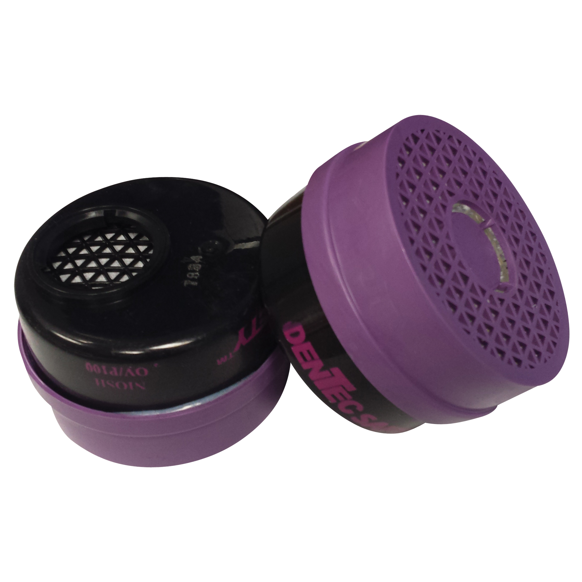 Cartouche pour respirateur, Combinaison cartouche et filtre contre les particules pour gaz/vapeurs, Vapeur organique/Filtre P100