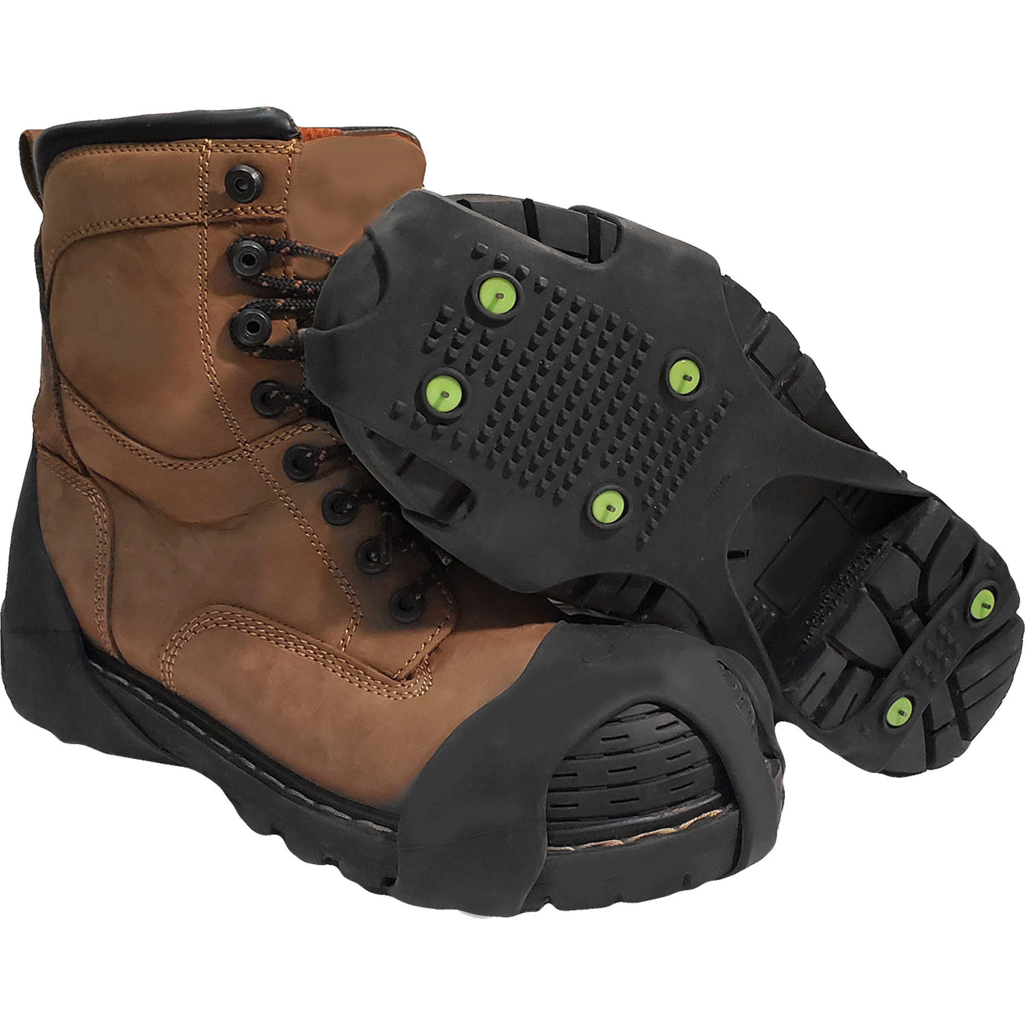 Dispositifs de traction pour semelle complète ICETREDMC, Caoutchouc, Traction Crampon, Moyen