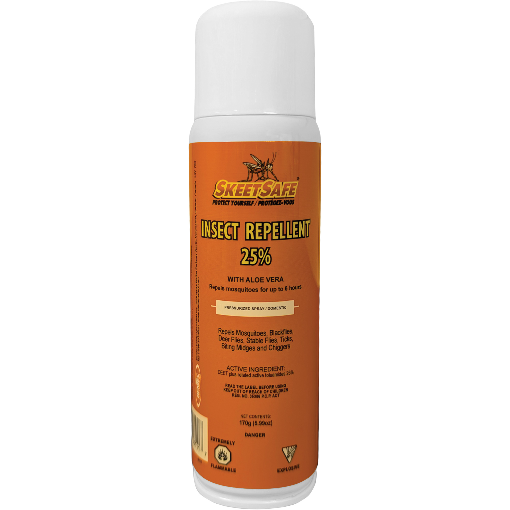 Insectifuge, DEET à 25 %, Aérosol, 170 g