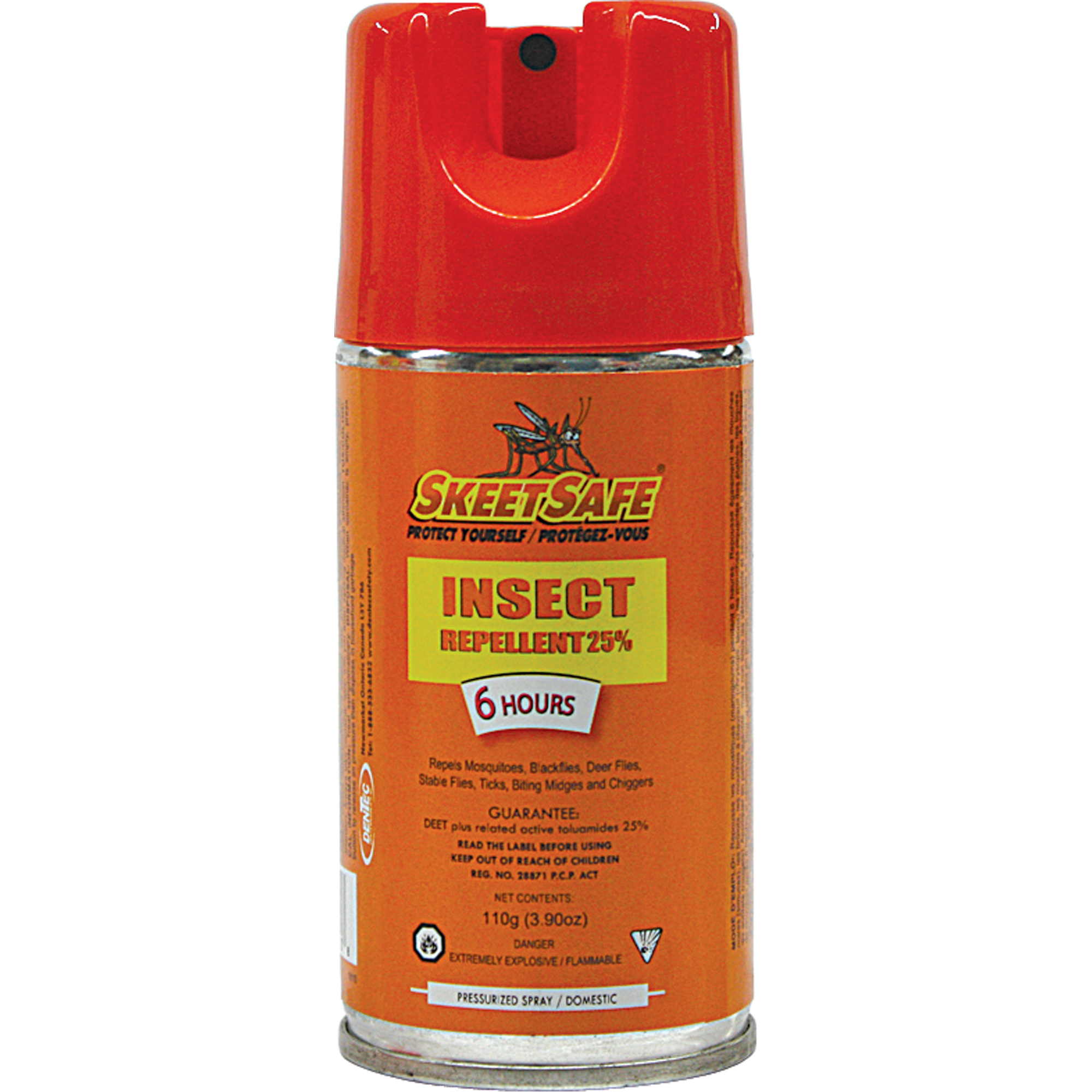 Insectifuge SkeetSafeMD, DEET à 25 %, Aérosol, 3,9 oz