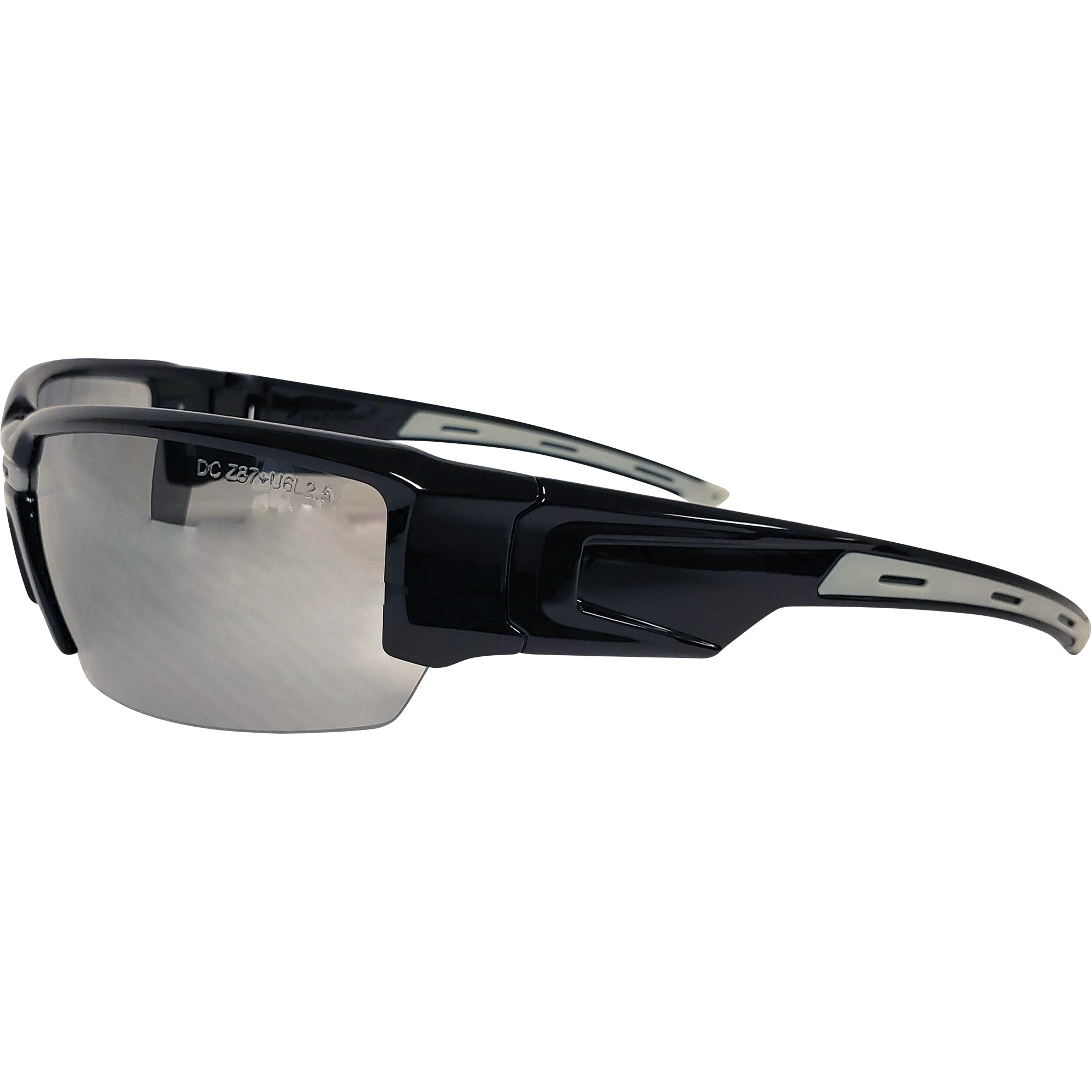 Lunettes de sécurité HartleyMC, Lentille Miroir fumé, Répond ou surpasse la norme CSA Z94.3