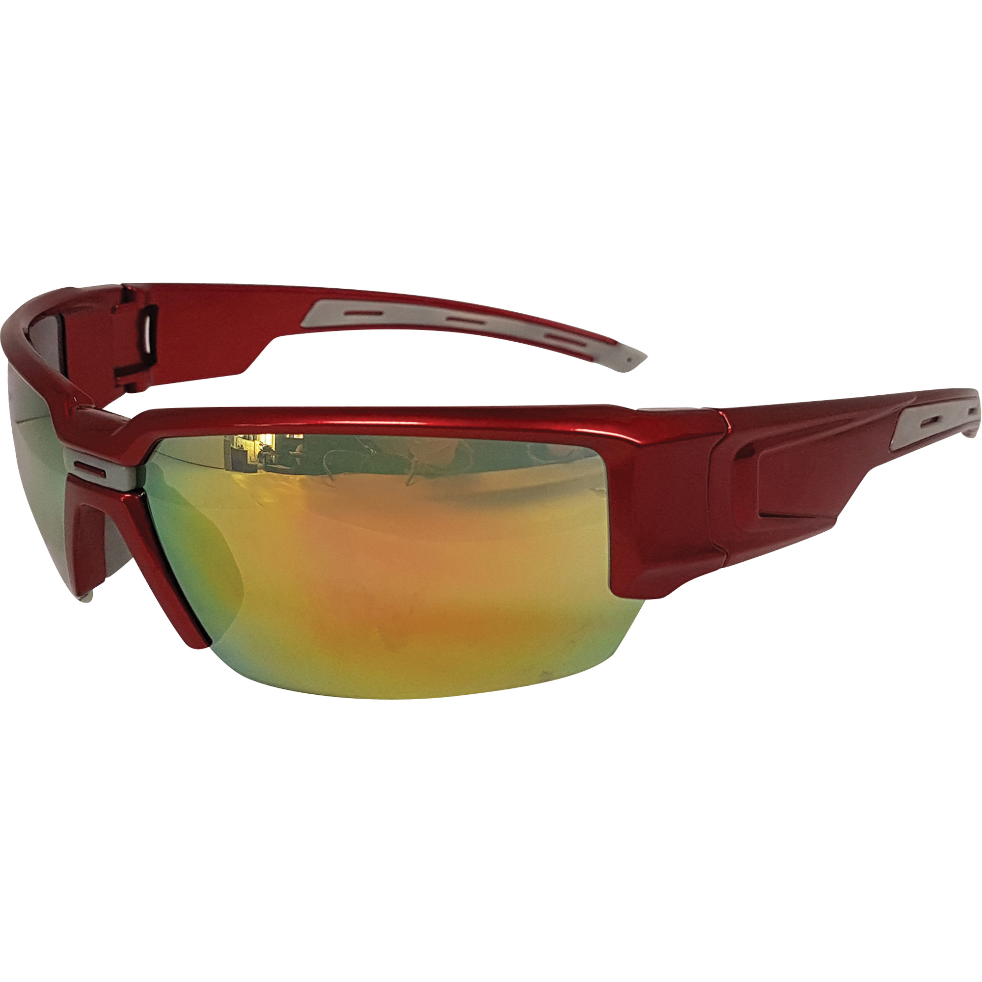 Lunettes de sécurité HartleyMC, Lentille Rouge, Répond ou surpasse la norme CSA Z94.3