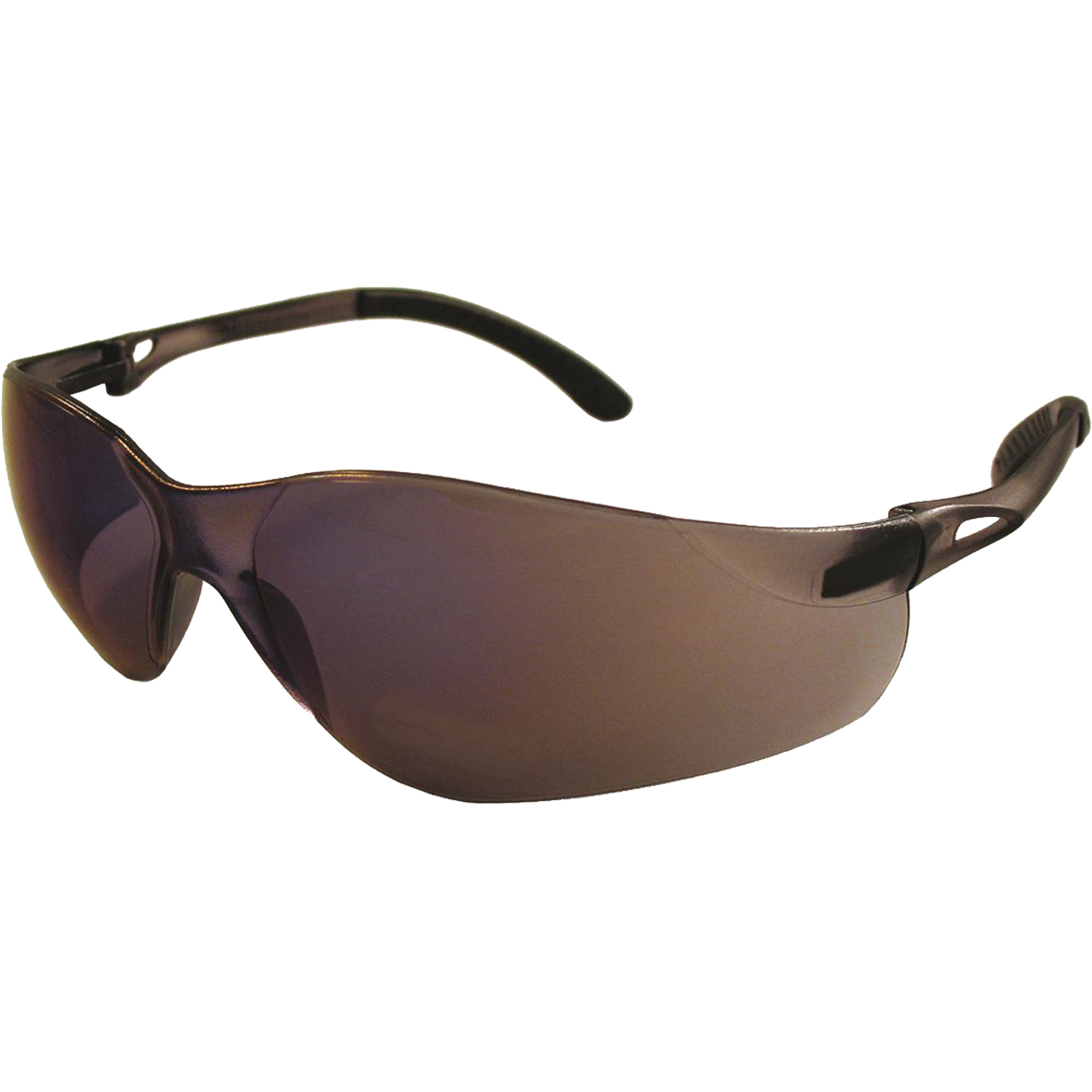 Lunettes de sécurité SentecMC à embouts caoutchoutés, Lentille Miroir bleu, Anti-égratignures, ANSI Z87+/Répond ou surpasse la norme CSA Z94.3