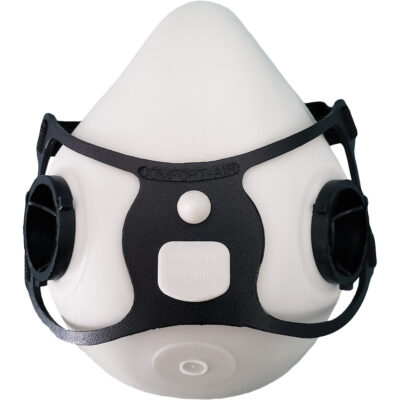 Respirateur à demi-masque Comfort-AirMD 400Nx sans soupape d'expiration, Élastomère/Caoutchouc, Moyen/grand