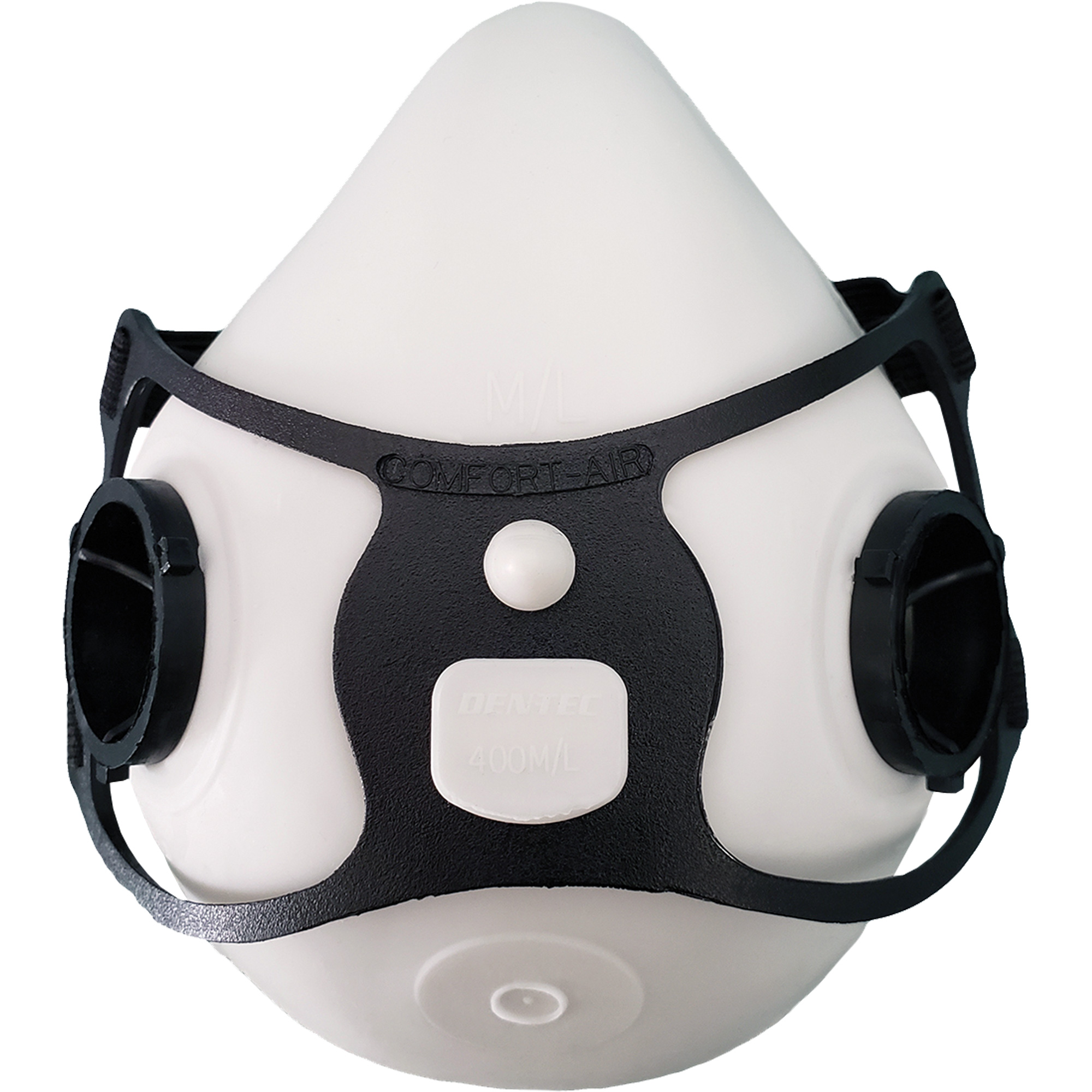 Respirateur à demi-masque Comfort-AirMD 400Nx sans soupape d'expiration, Élastomère/Caoutchouc, Moyen/grand