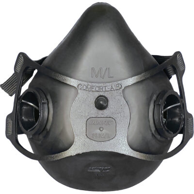 Respirateur à demi-masque Comfort-AirMD 400Nx sans soupape d'expiration, Élastomère/Caoutchouc, Moyen/grand