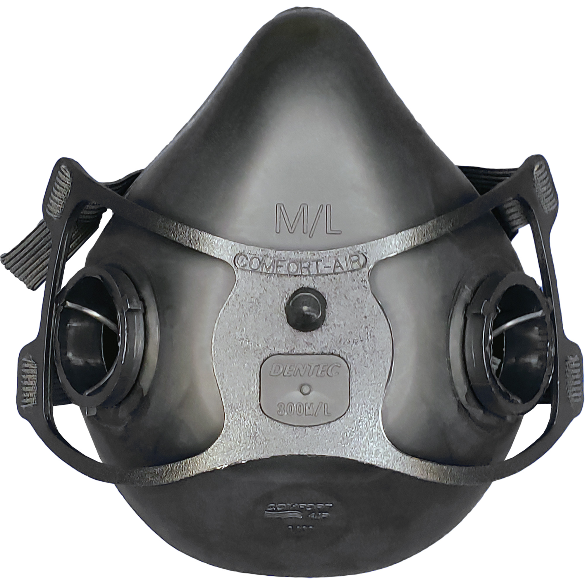 Respirateur à demi-masque Comfort-AirMD 400Nx sans soupape d'expiration, Élastomère/Caoutchouc, Moyen/grand