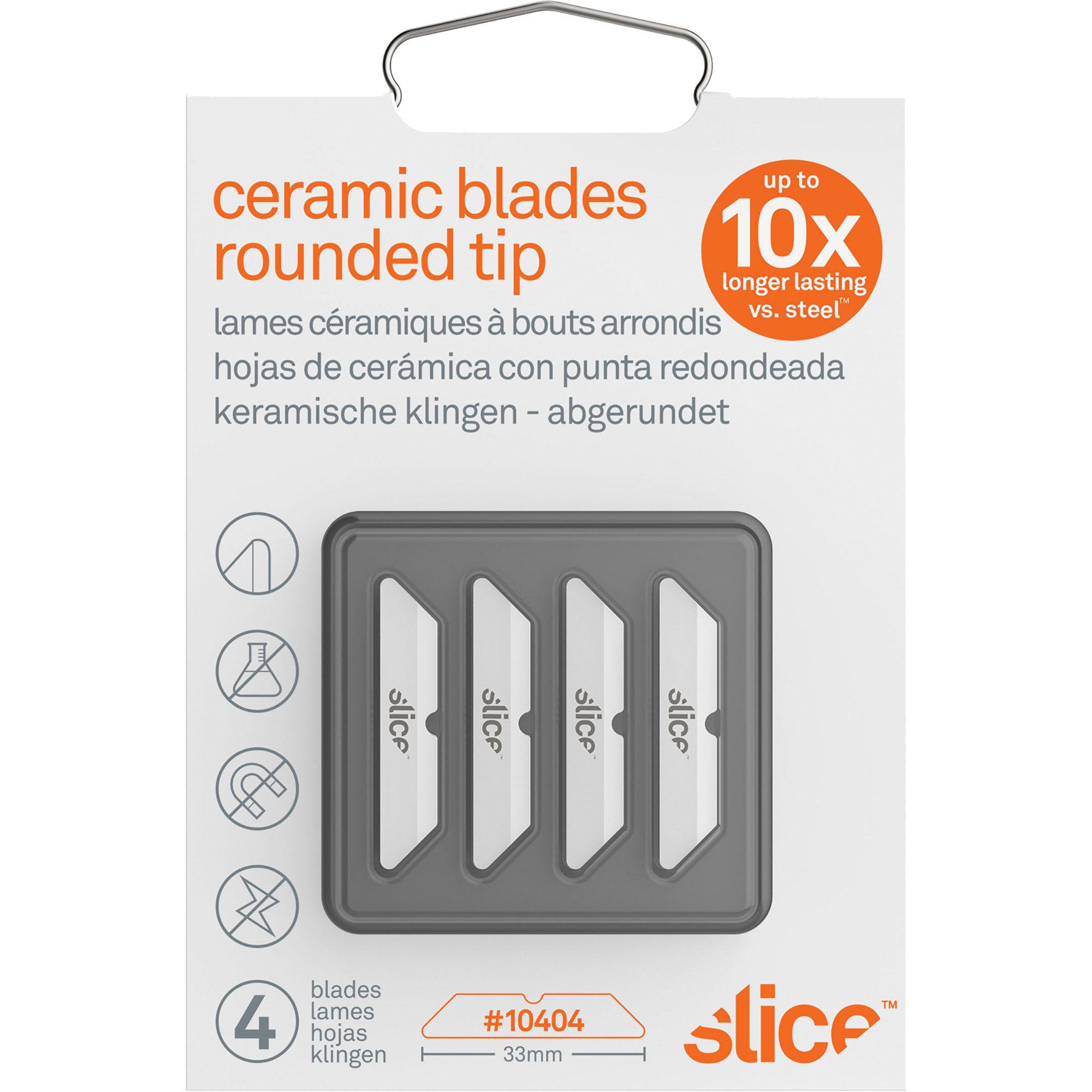 SliceMC Lames de rechange pour couteau pour boîte, Style Simple