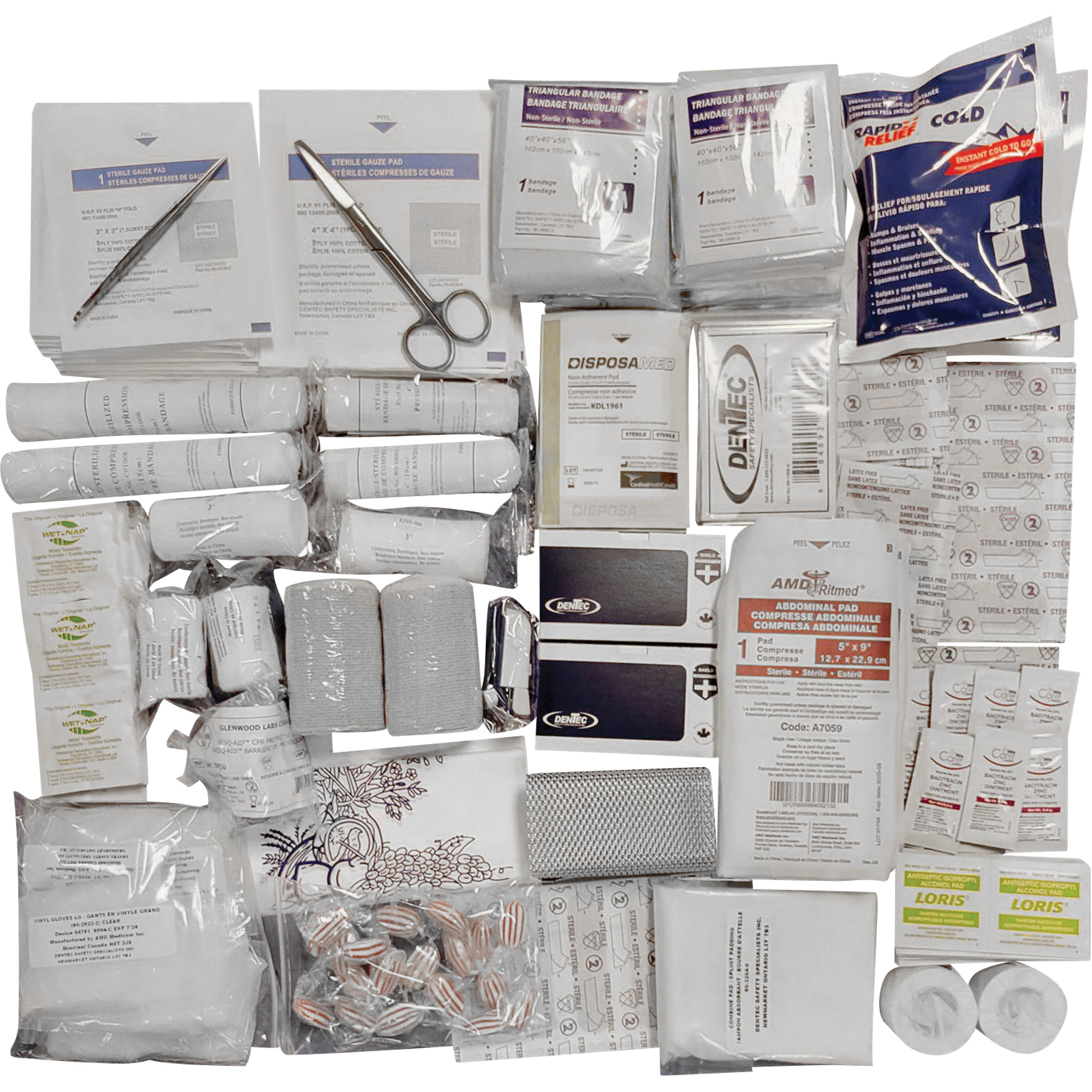 Trousse de premiers soins de intermédiaire et recharge ShieldMC, Répond à la norme CSA Z1220-17 type 3 environnements à haut risque, Moyen (26-50 travailleurs)