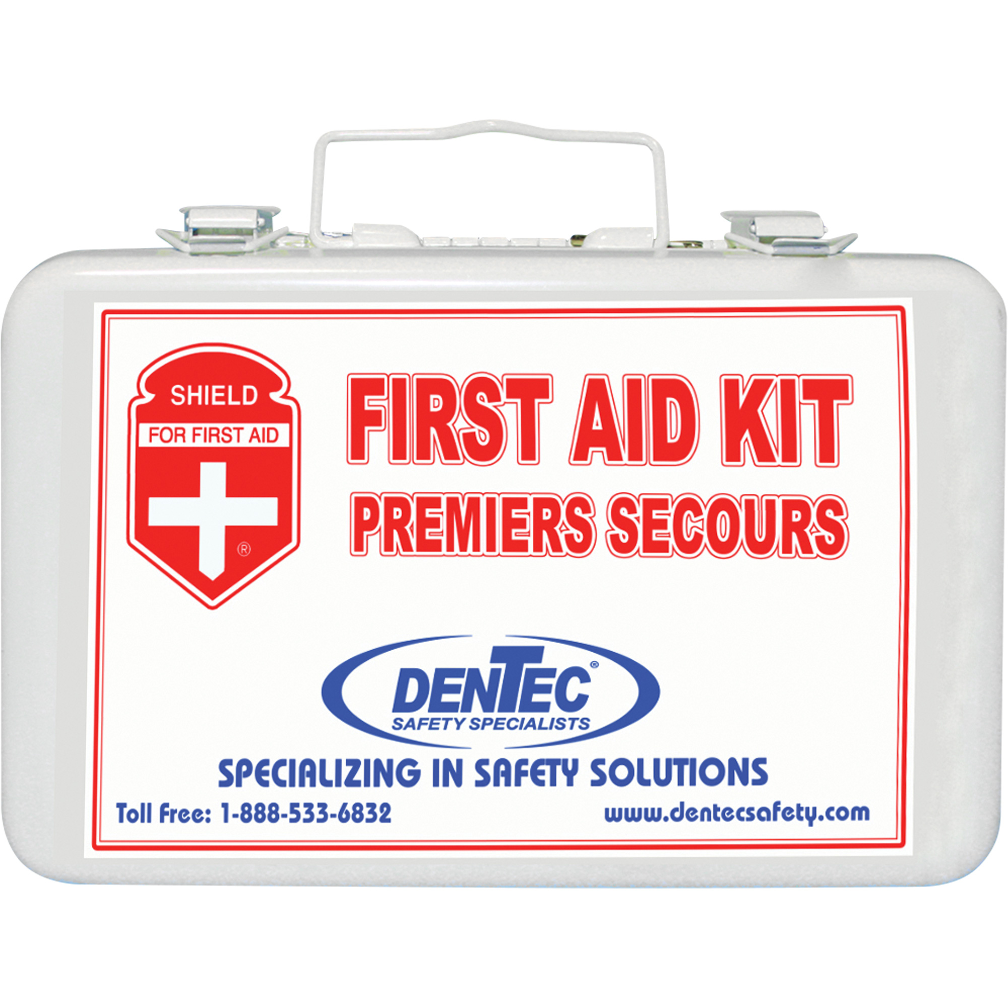 Trousse de premiers soins de base ShieldMC, Répond à la norme CSA Z1220-17 type 2 environnements à faible risque, Grand (51-100 travailleurs)