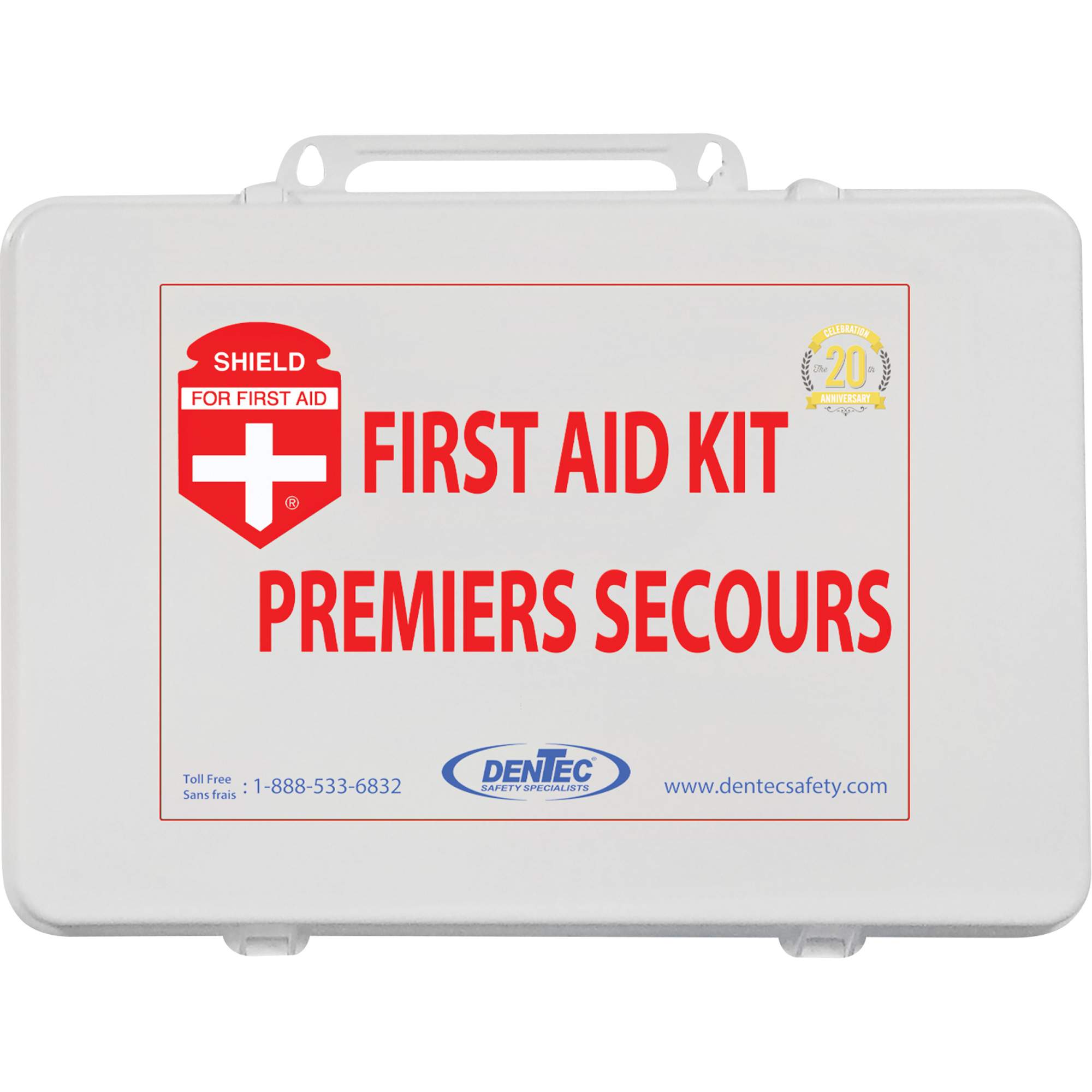 Trousse de premiers soins ShieldMC, Répond ou surpasse la norme CSA Z1220-24 type 2 environnements à faible risque, Grand (51-100 travailleurs)