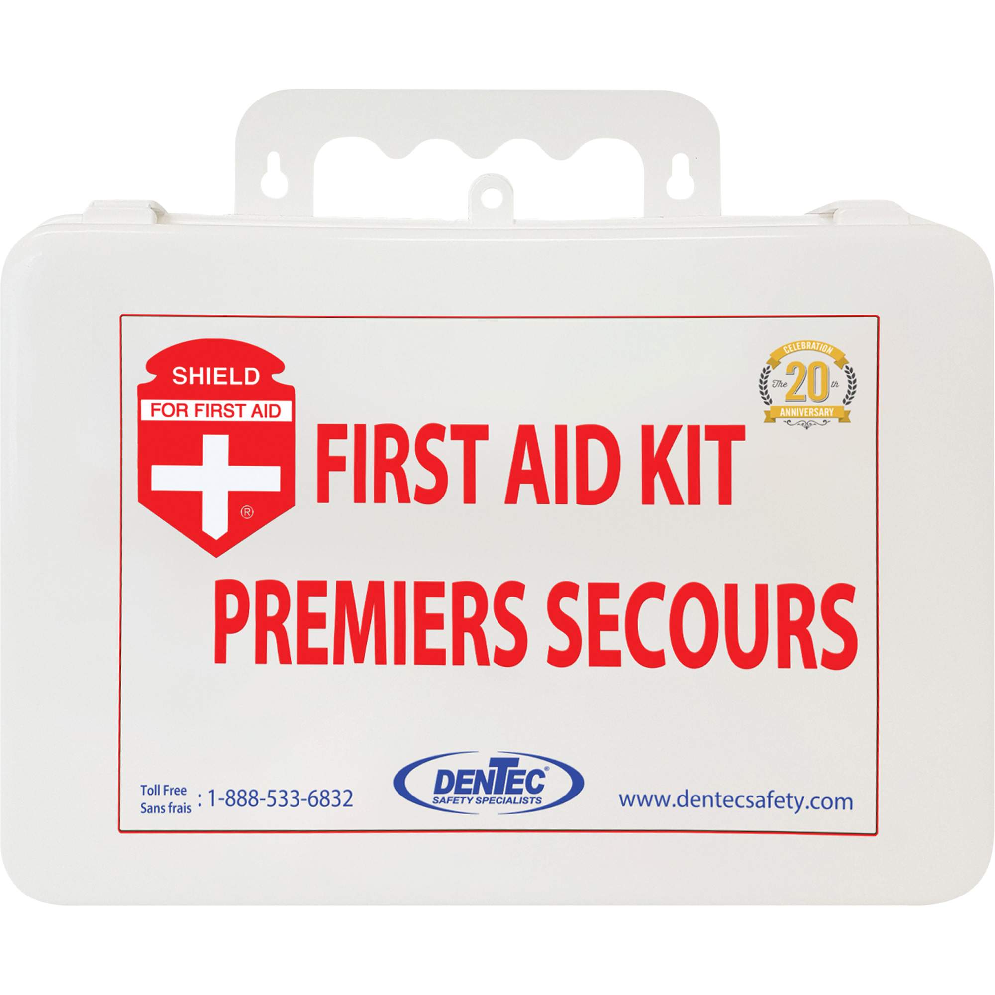 Trousse de premiers soins ShieldMC, Répond ou surpasse la norme CSA Z1220-24 type 2 environnements à faible risque, Petit (2-25 travailleurs)