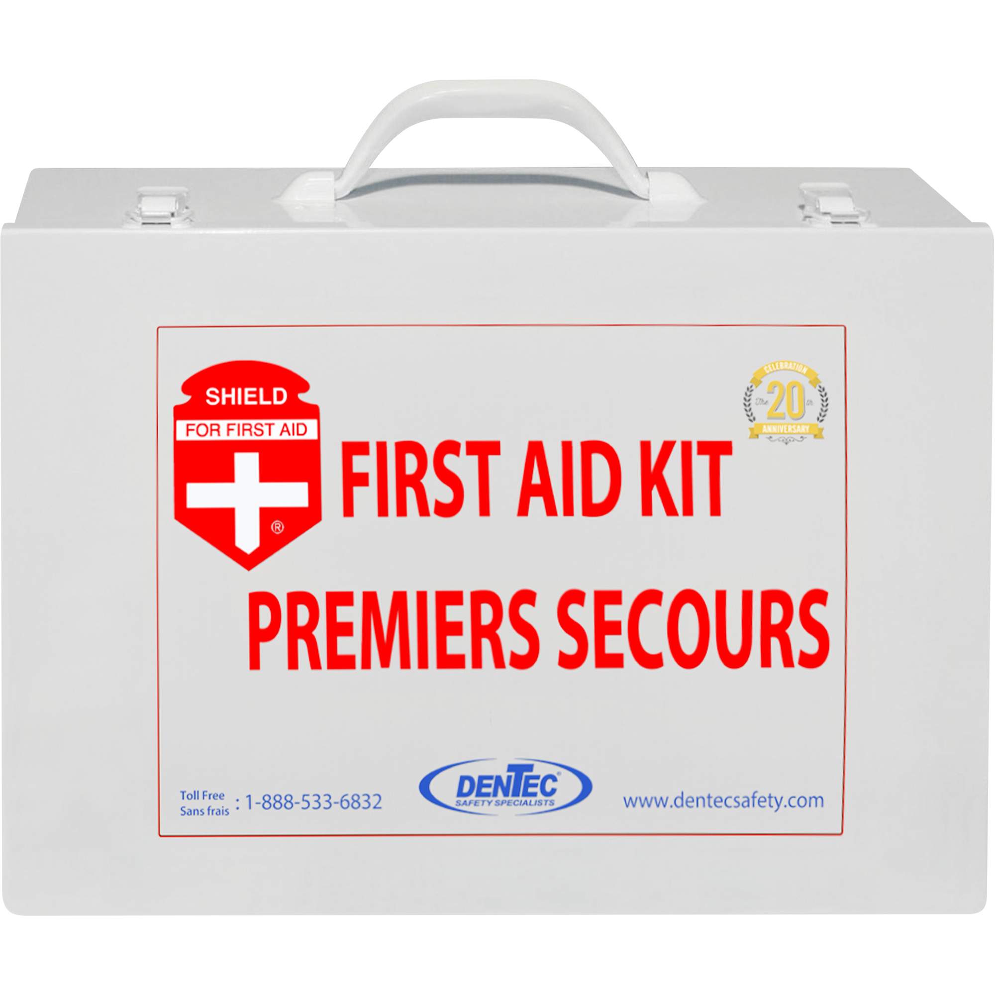 Trousse de premiers soins ShieldMC, Colombie-Britannique/Répond à la norme CSA Z1220-17 type 3 environnements à haut risque, Moyen (26-50 travailleurs)