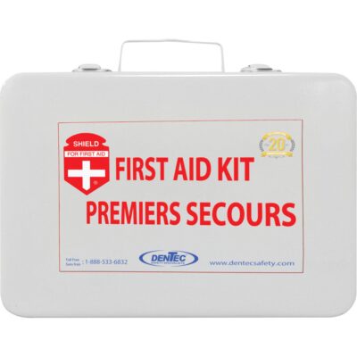 Trousse de premiers soins ShieldMC, Répond ou surpasse la norme CSA Z1220-24 type 2 environnements à faible risque, Petit (2-25 travailleurs)