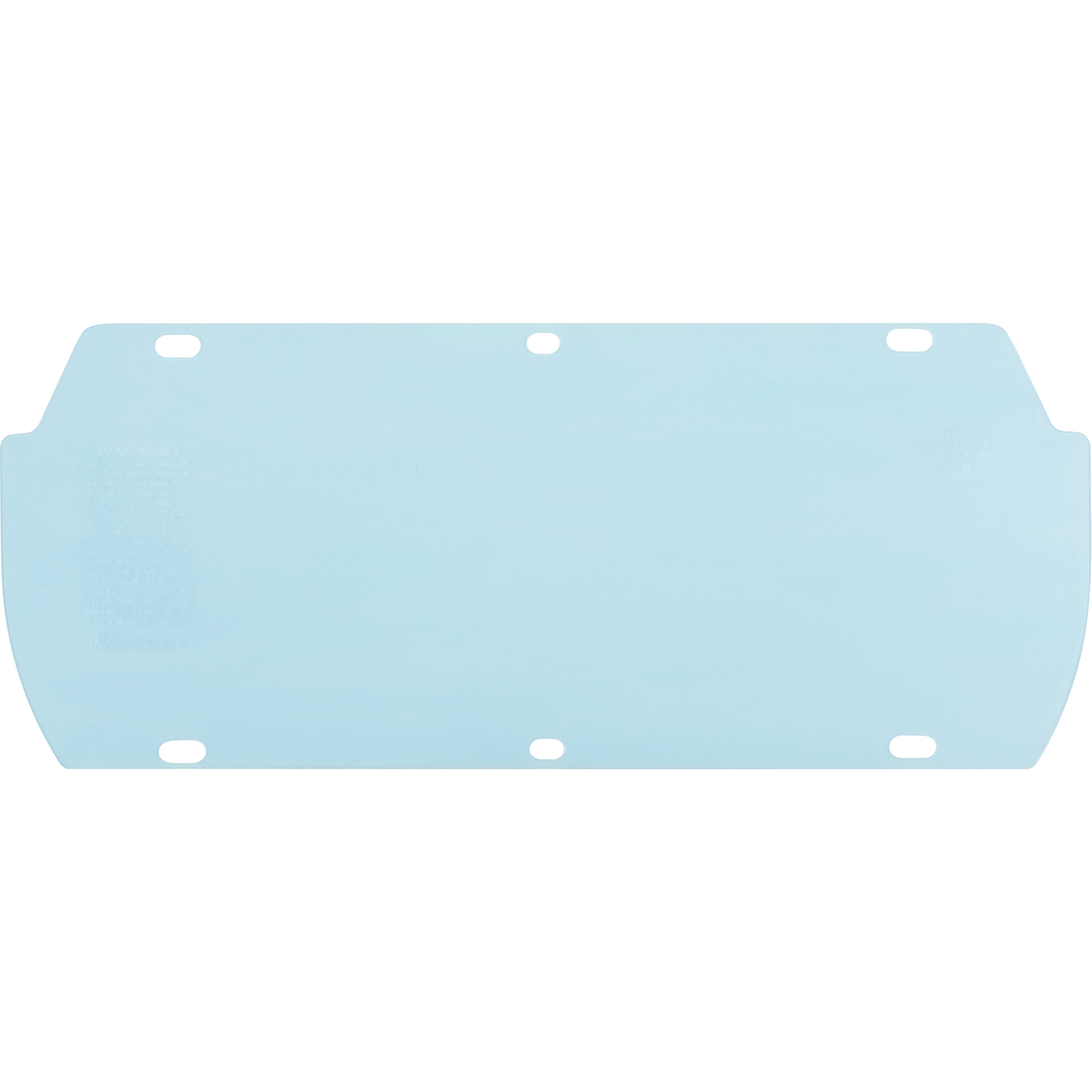Visière FacetecMC en polycarbonate, Polycarbonate, Teinte Transparent