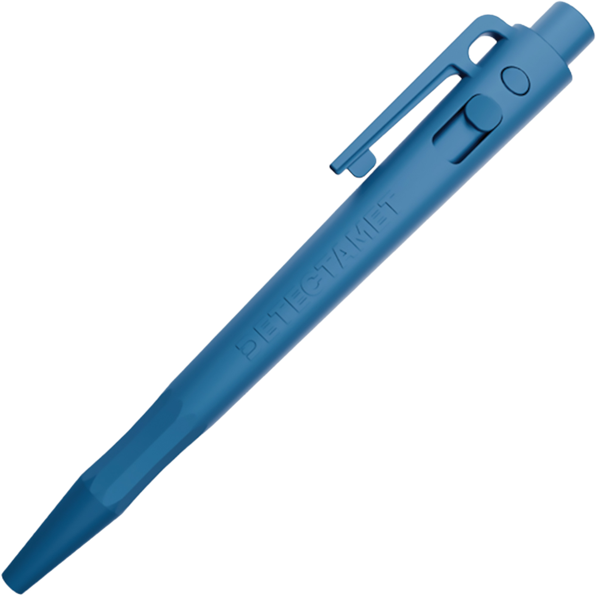 Stylo détectable aux rayons X et par les détecteurs de métal, Bleu, Rétractable